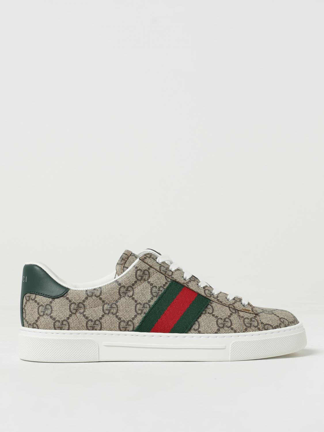 Gucci Sneakers Woman Beige GUCCI