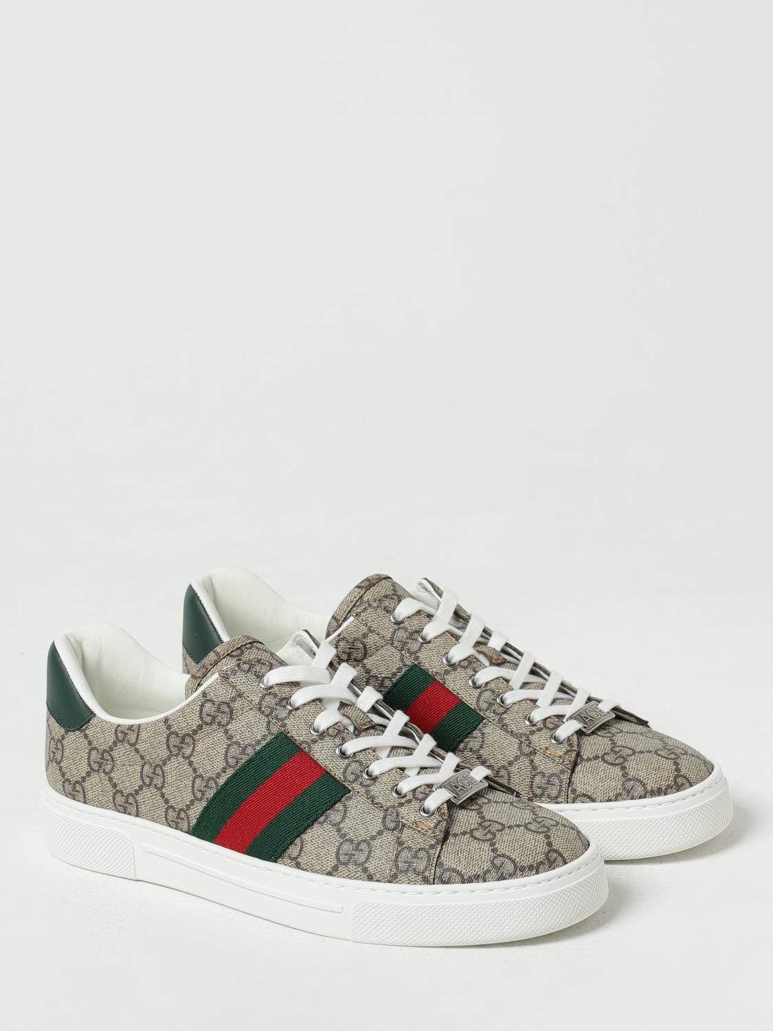 Gucci Sneakers Woman Beige GUCCI