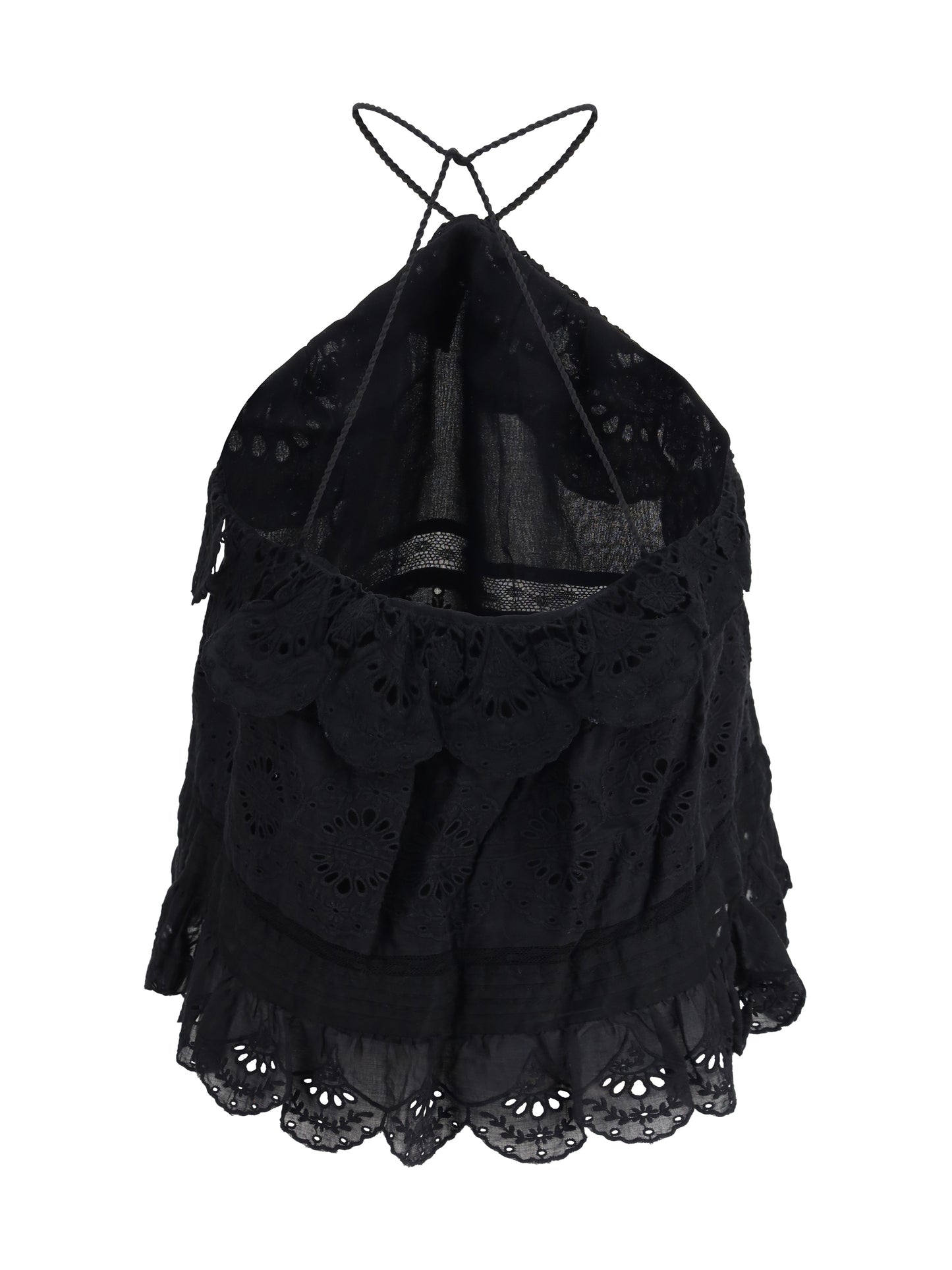 Marant Etoile Women Prisha Ruffle Top ISABEL MARANT ETOILE
