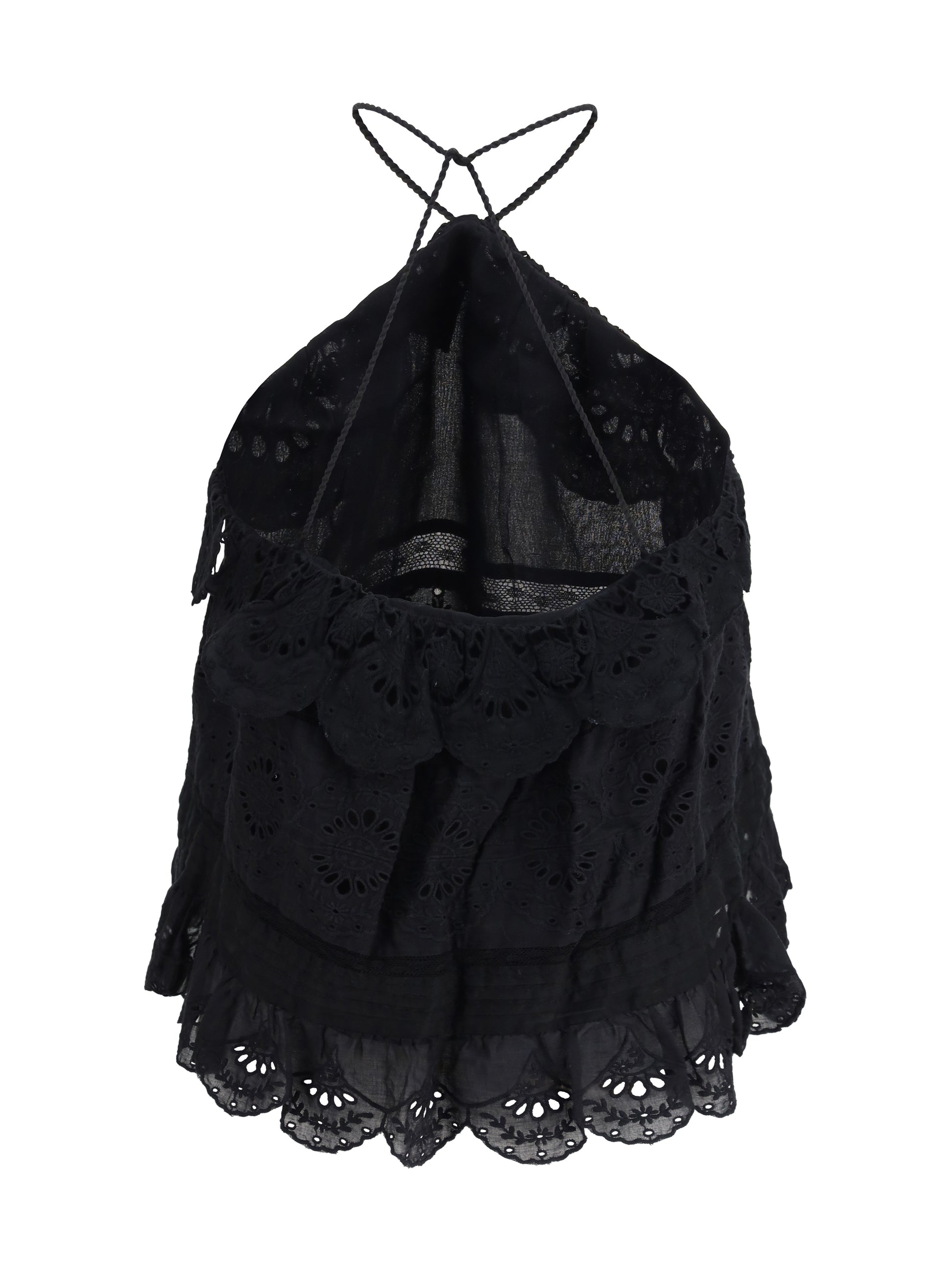 Marant Etoile Women Prisha Ruffle Top ISABEL MARANT ETOILE