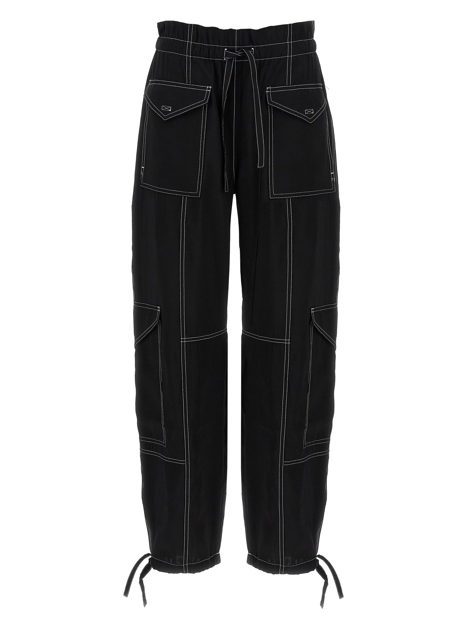 Ganni Women 'Light Slub Pocket' Pants GANNI