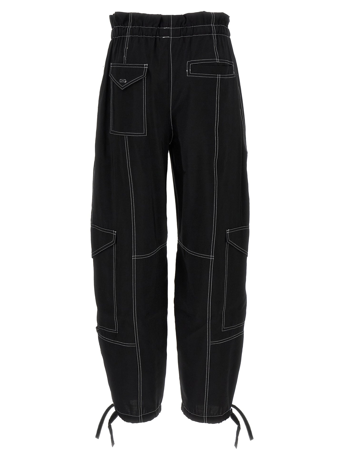 Ganni Women 'Light Slub Pocket' Pants GANNI