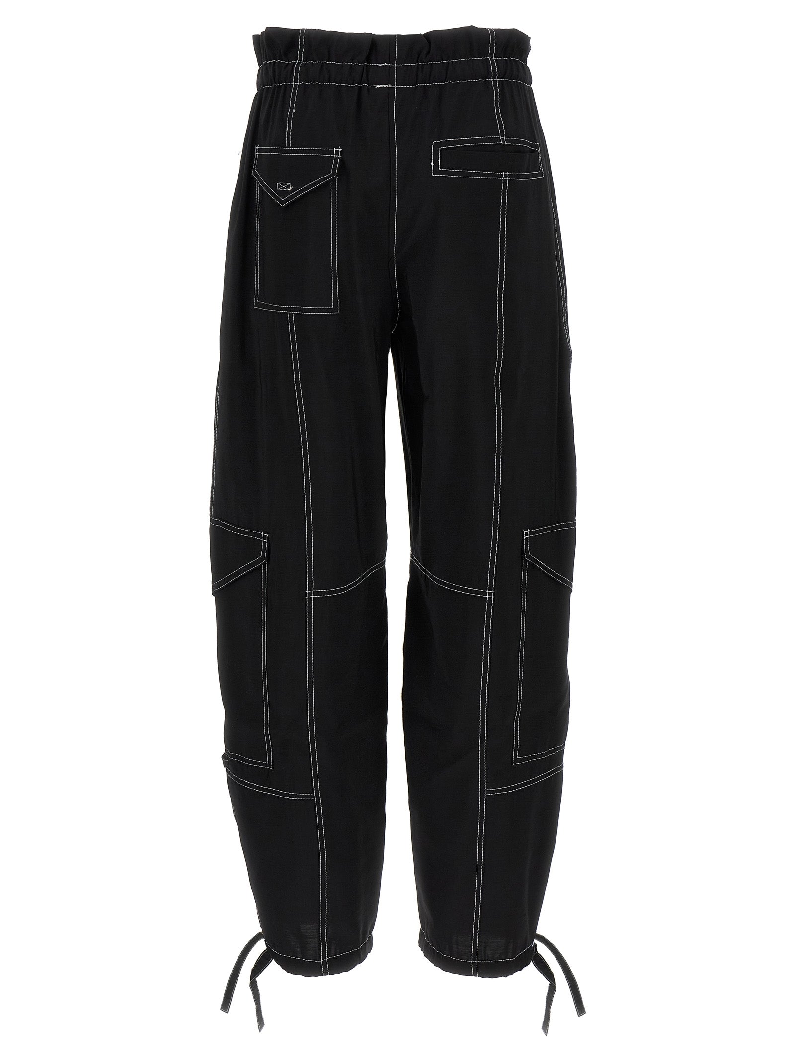 Ganni Women 'Light Slub Pocket' Pants GANNI