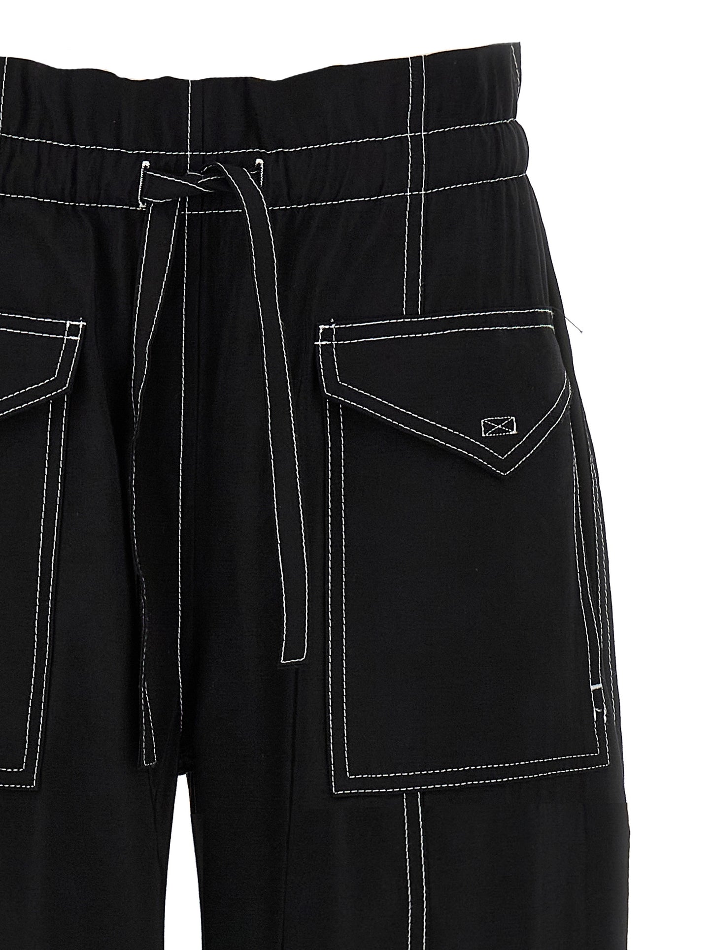 Ganni Women 'Light Slub Pocket' Pants GANNI