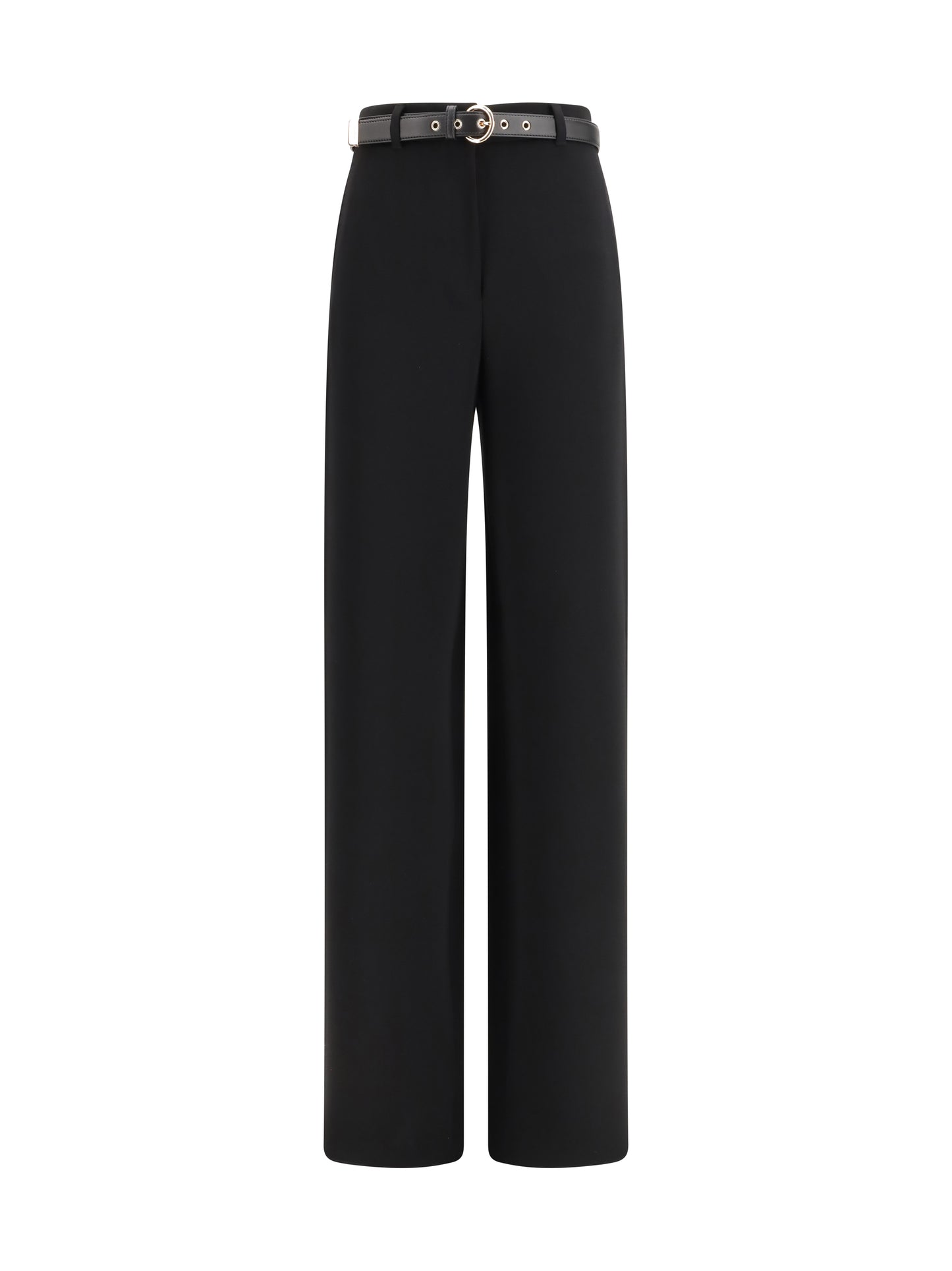 Max Mara Studio Women Elegant Pants With Belt MAX MARA STUDIO