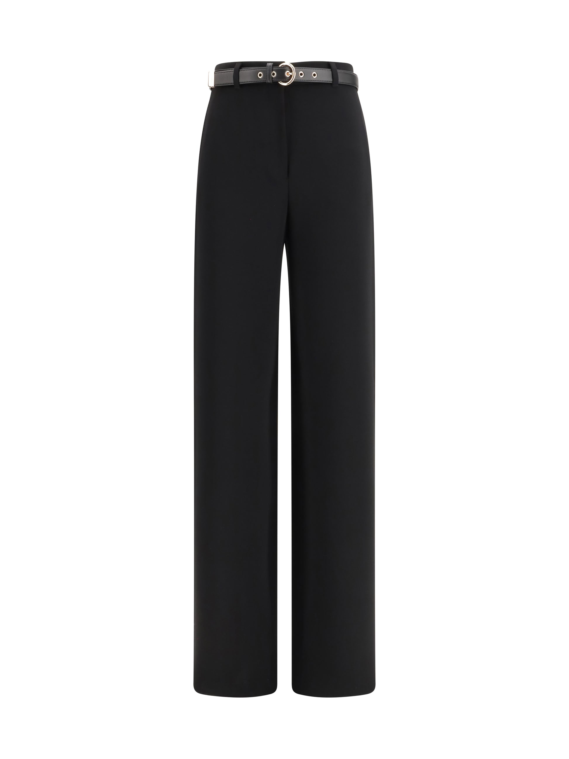 Max Mara Studio Women Elegant Pants With Belt MAX MARA STUDIO