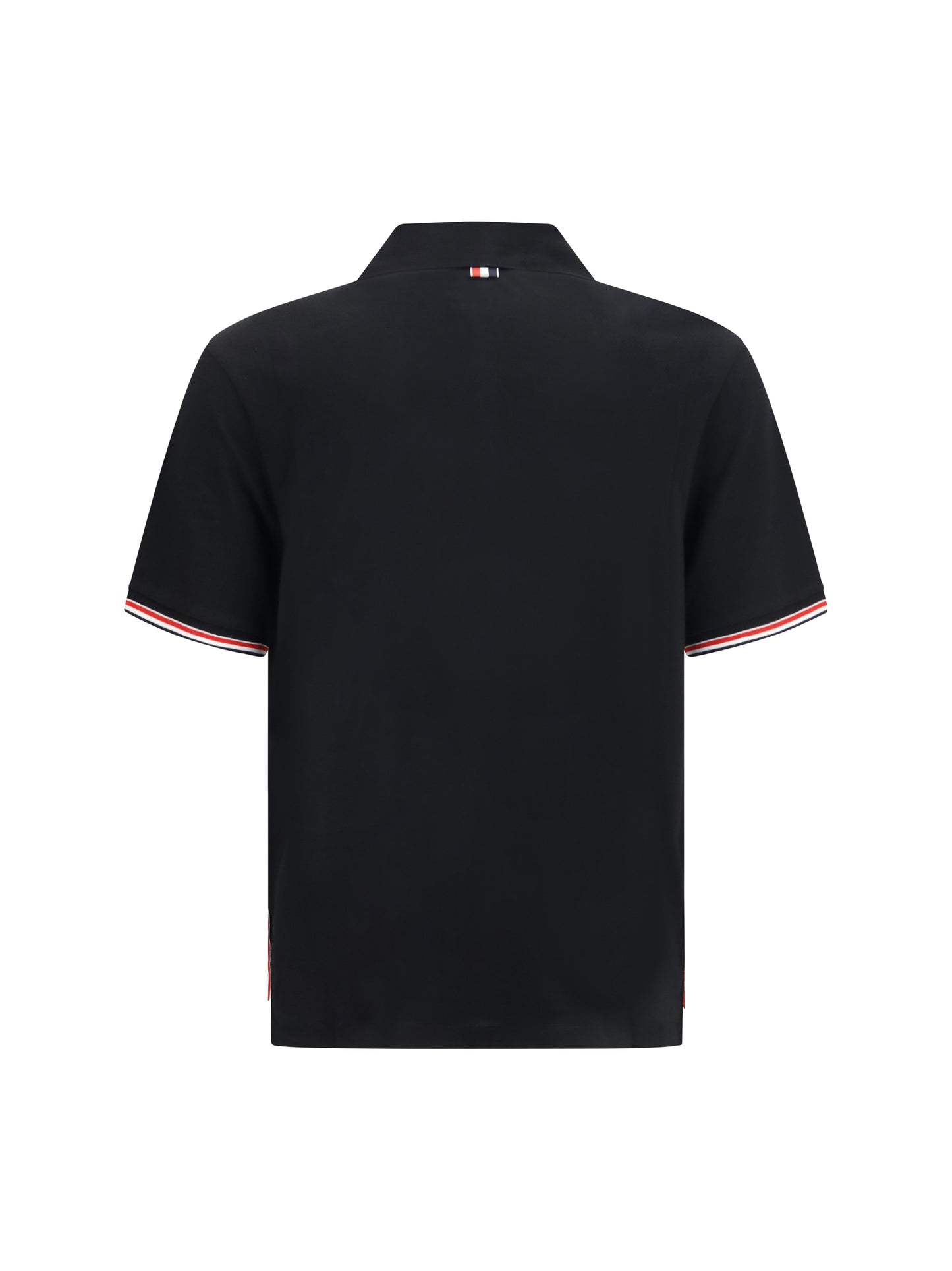 Thom Browne Men Rwb Striped Short-Sleeve Polo THOM BROWNE