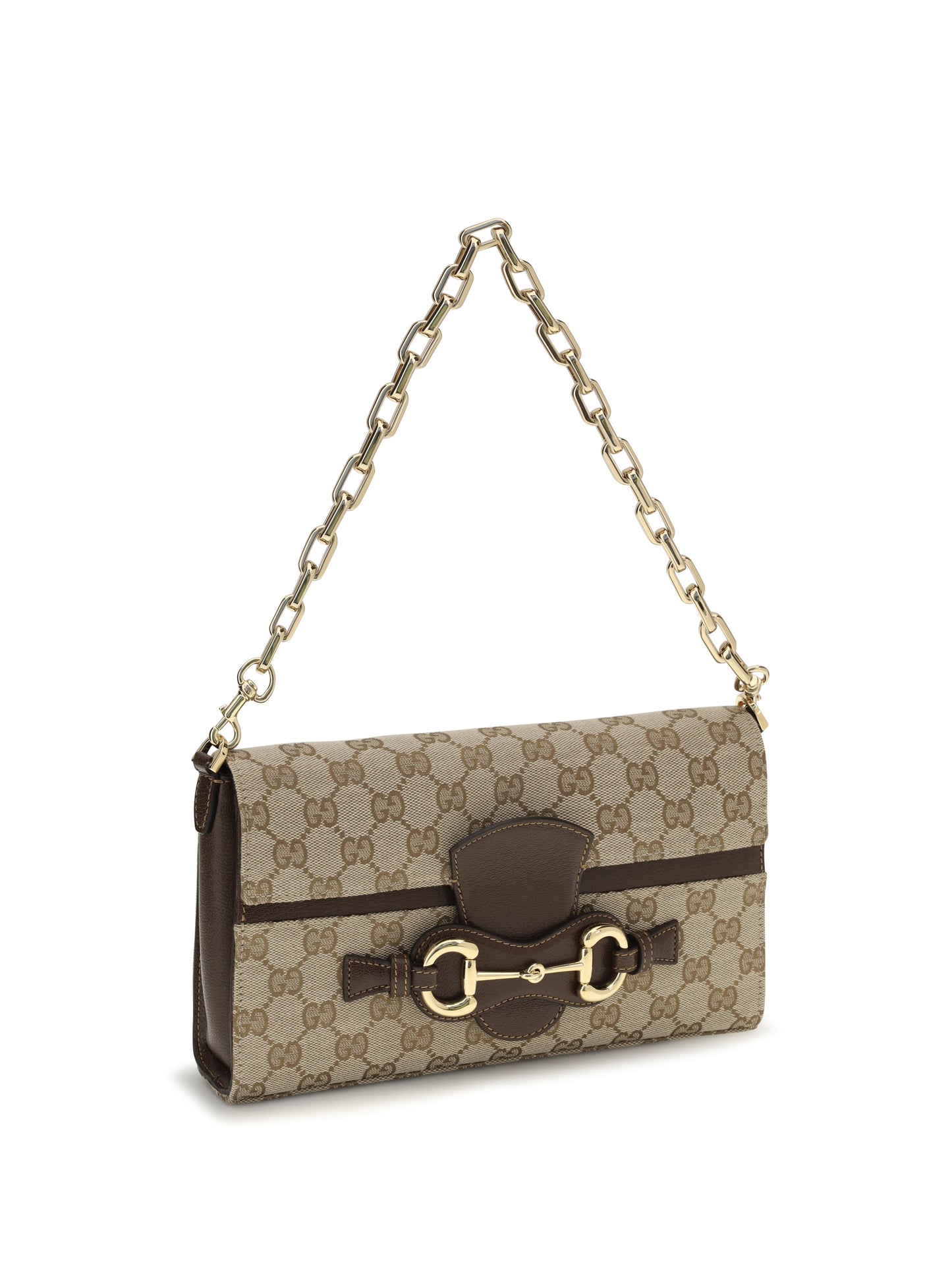 Gucci Women Medium Horsebit Ristretto Shoulder Bag GUCCI