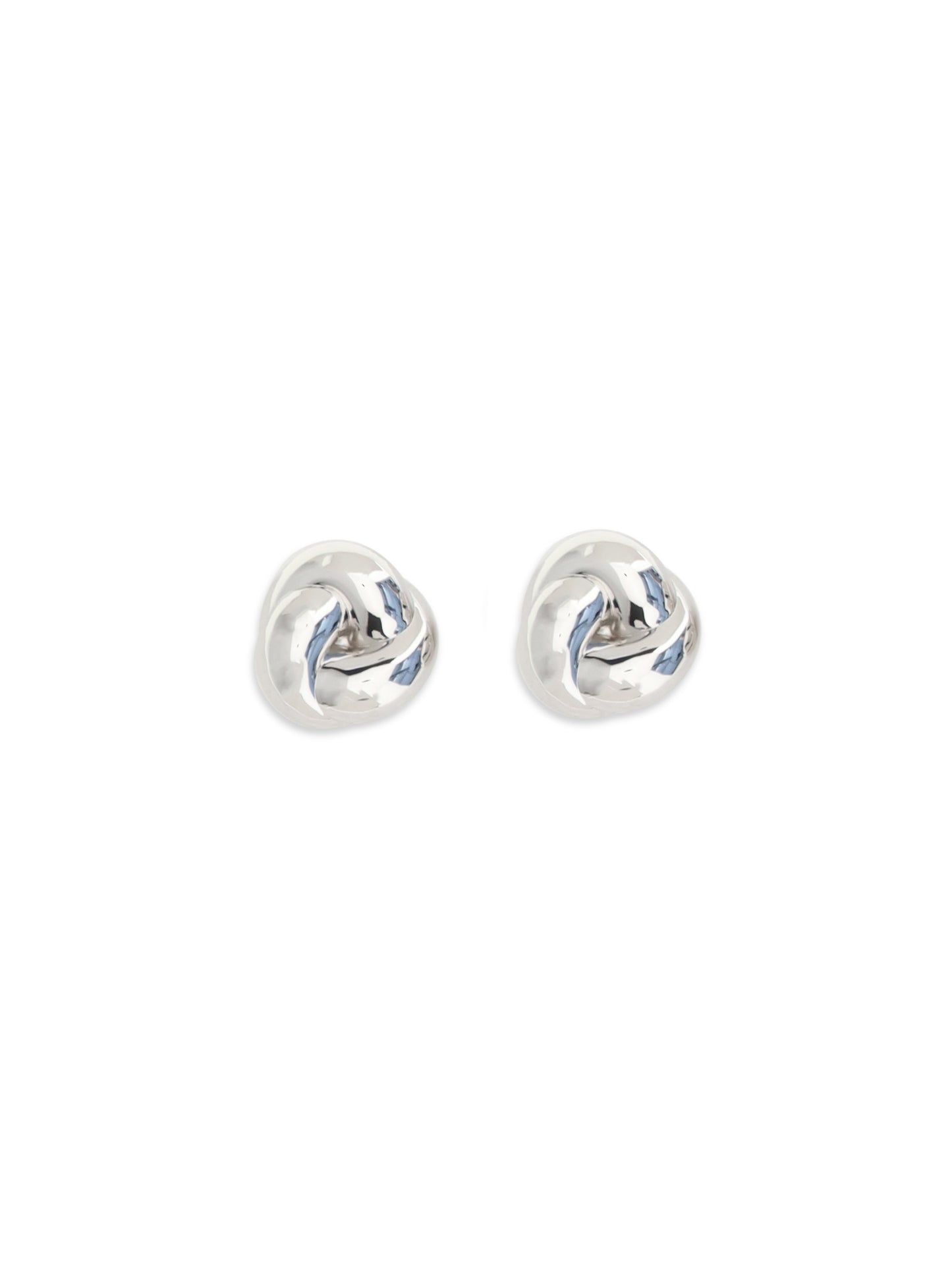 Self-Portrait Women Silver Knot Earrings SELF-PORTRAIT