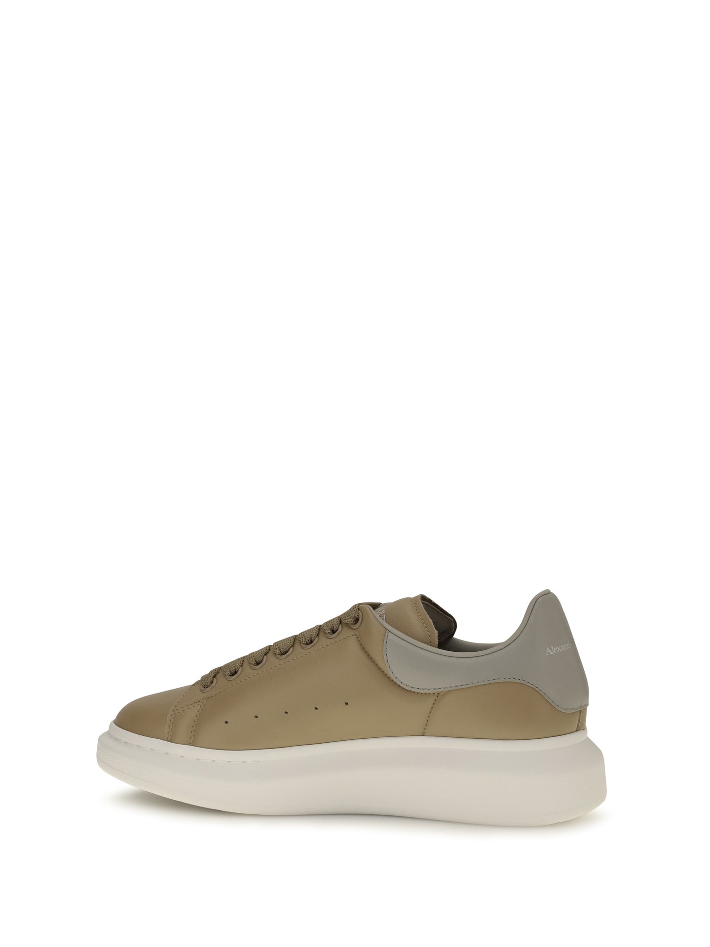 Alexander Mcqueen Men Leather Sneakers ALEXANDER MCQUEEN