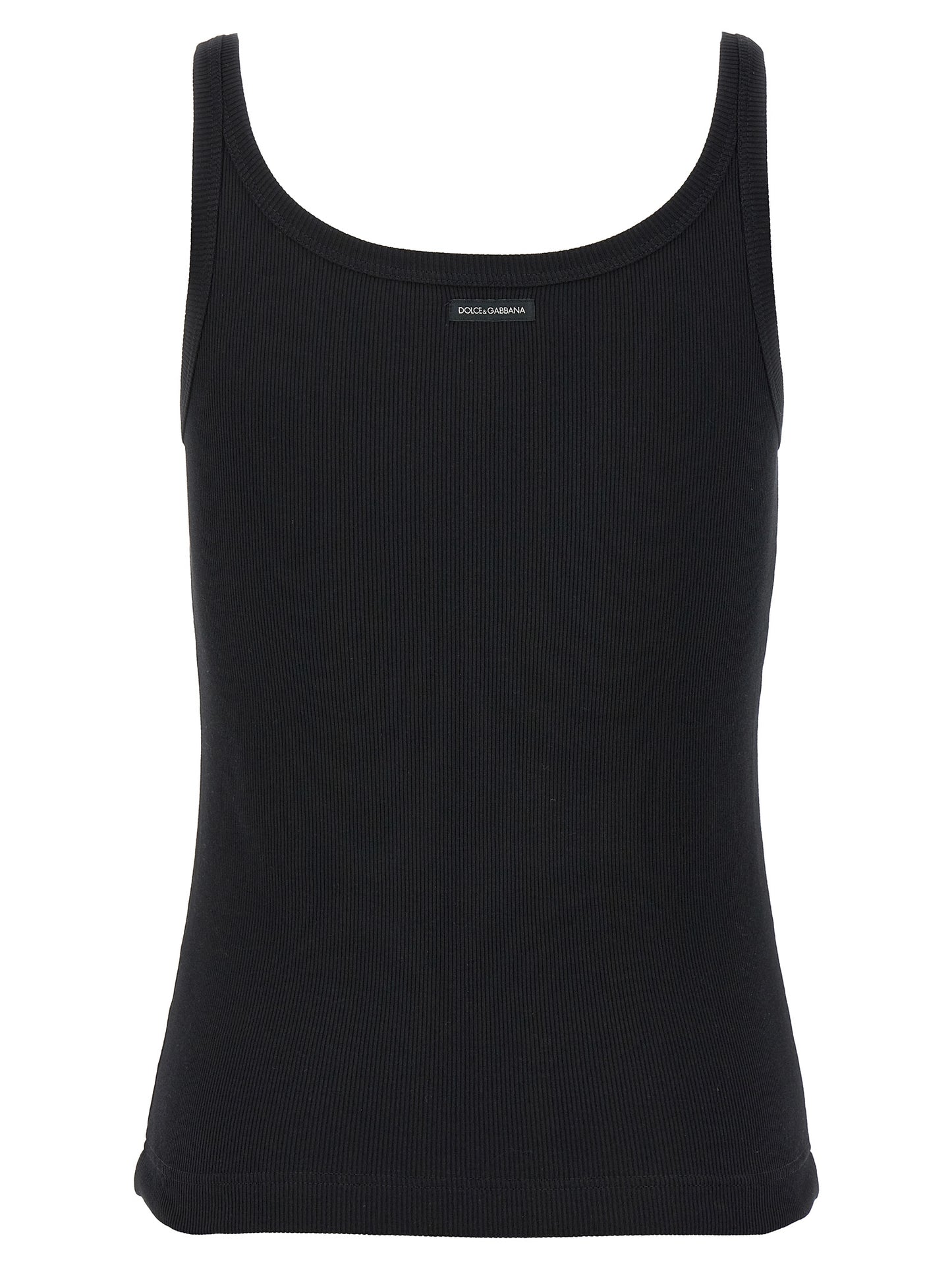 Dolce & Gabbana Women Ribbed Tank Top DOLCE & GABBANA