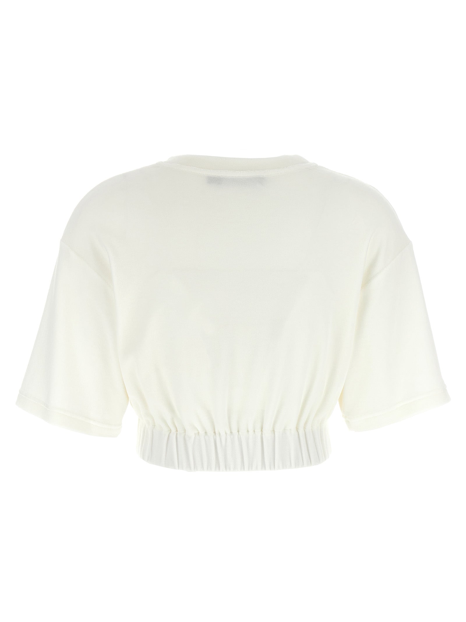 Dolce & Gabbana Women Logo Chenille Top DOLCE & GABBANA