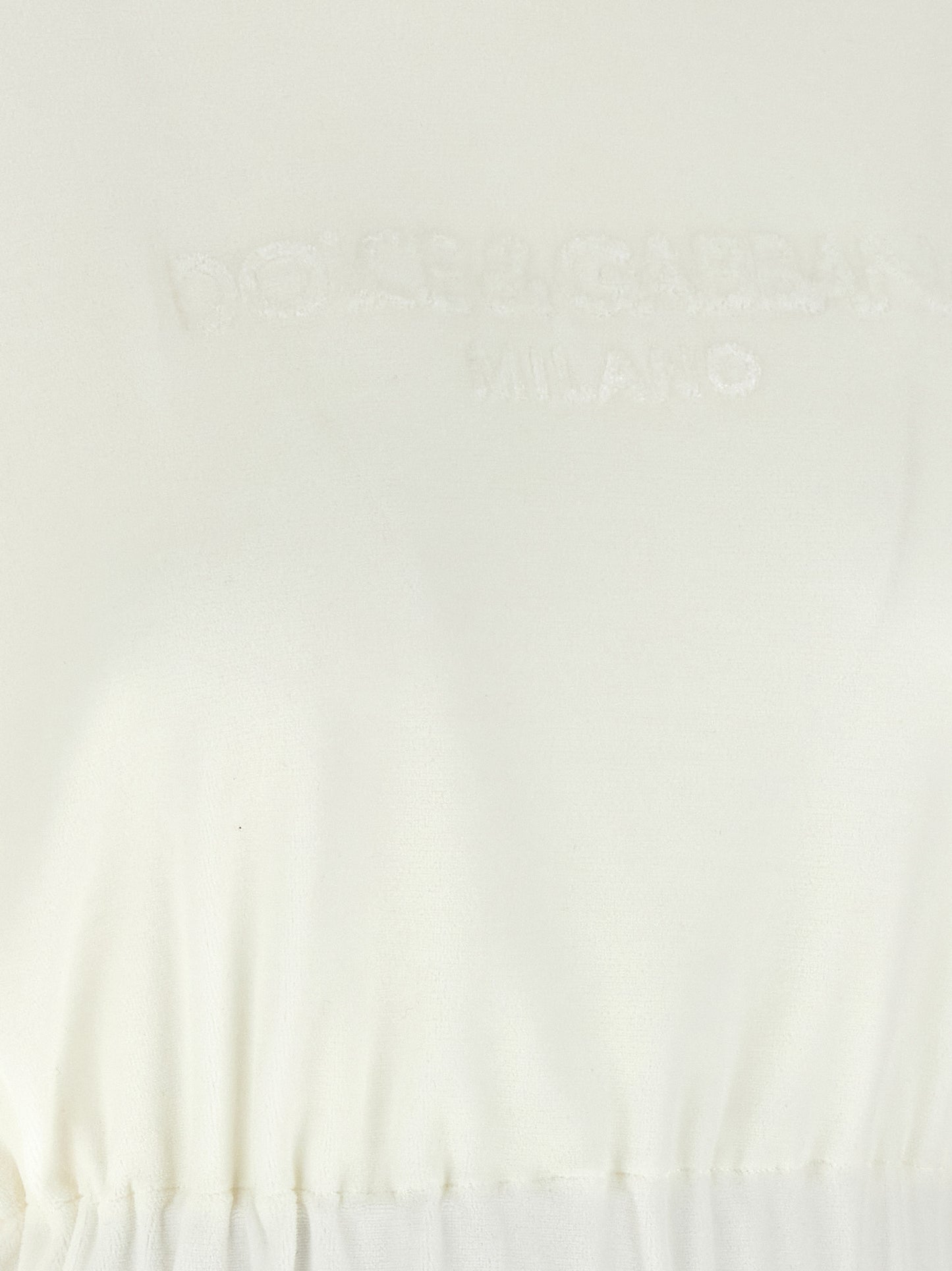 Dolce & Gabbana Women Logo Chenille Top DOLCE & GABBANA