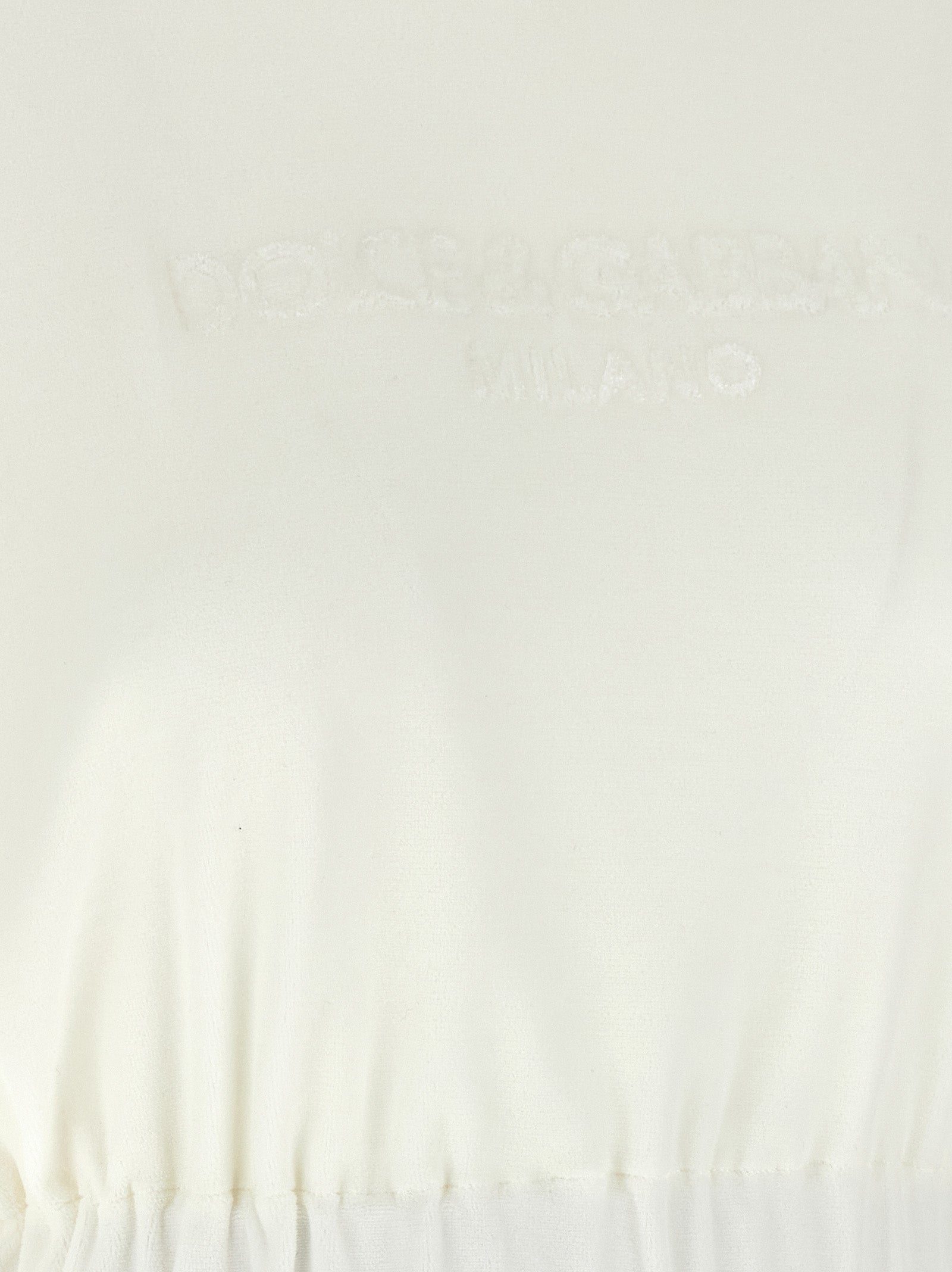 Dolce & Gabbana Women Logo Chenille Top DOLCE & GABBANA