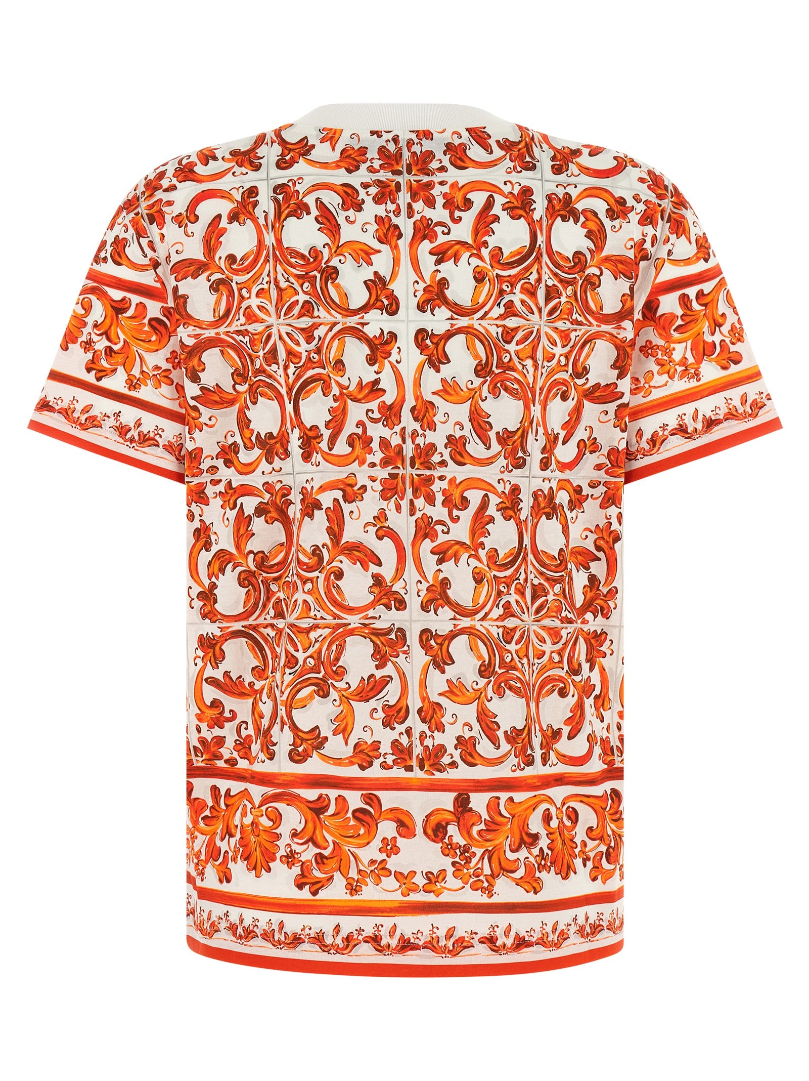 Dolce & Gabbana Women 'Maiolica' T-Shirt DOLCE & GABBANA