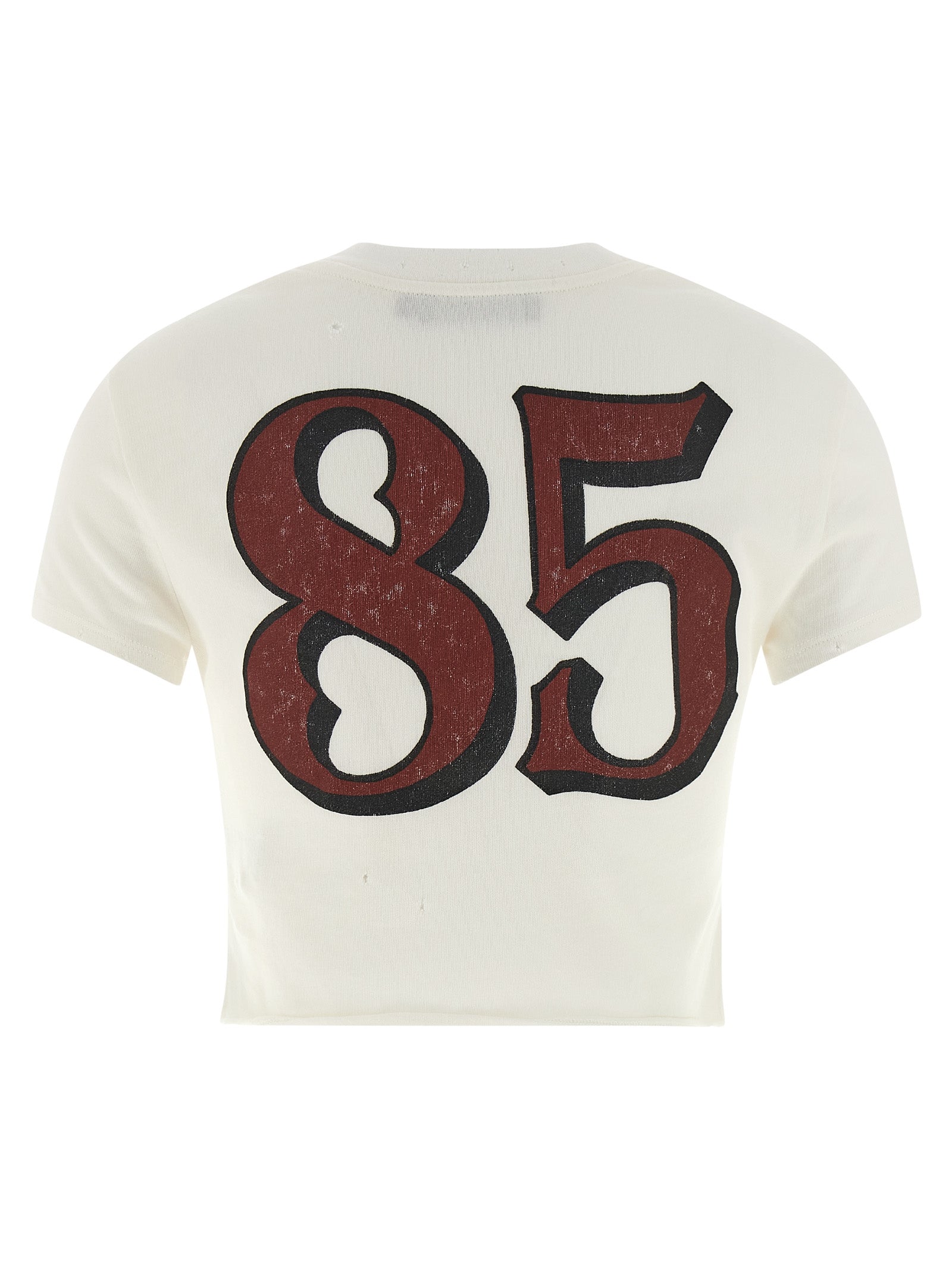 Dolce & Gabbana Women Used Effect Cotton T-Shirt DOLCE & GABBANA