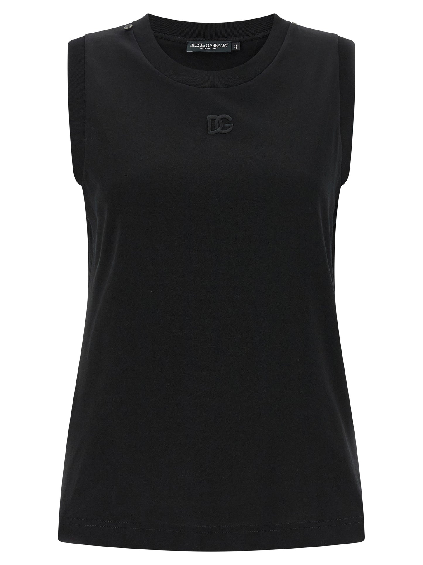Dolce & Gabbana Women T-Shirt With Scarf DOLCE & GABBANA