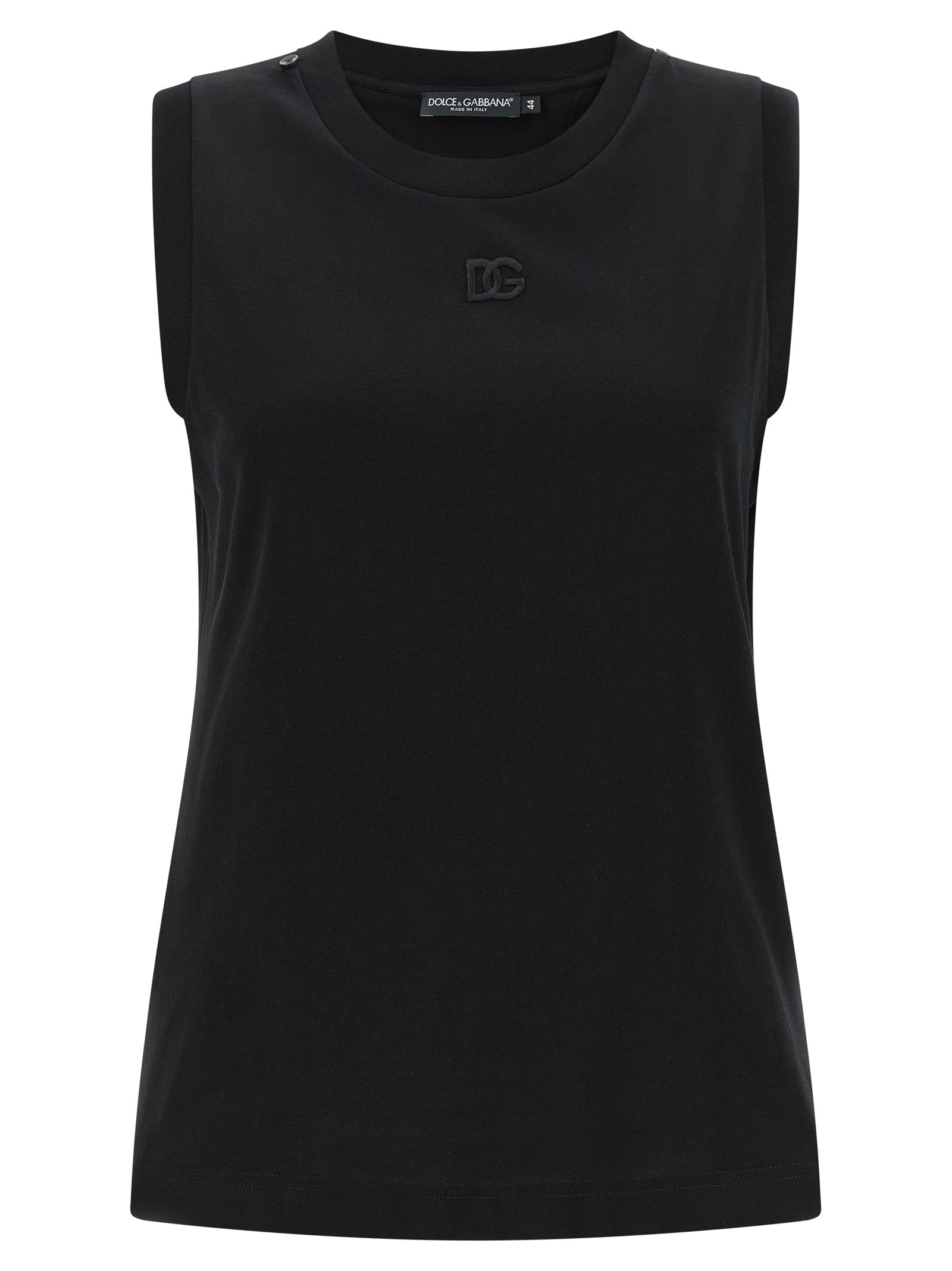 Dolce & Gabbana Women T-Shirt With Scarf DOLCE & GABBANA