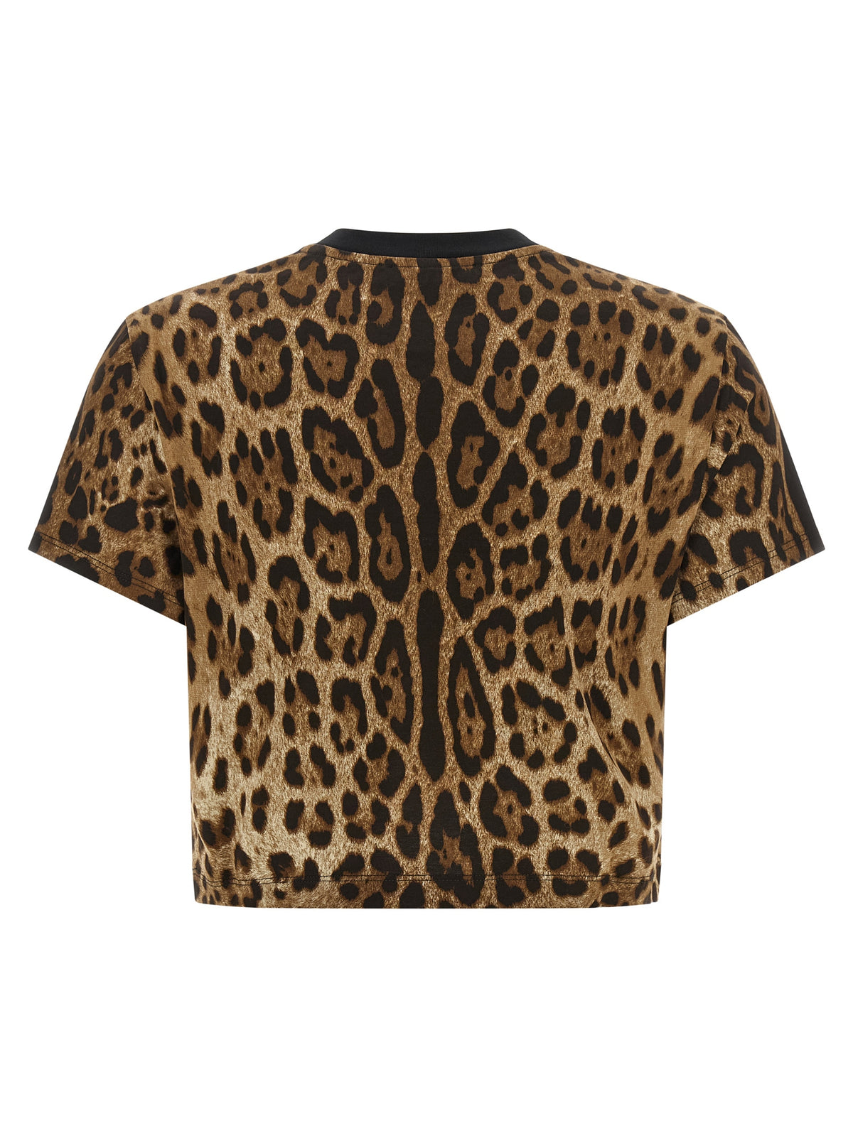 Dolce & Gabbana Women 'Leo' Cropped T-Shirt DOLCE & GABBANA