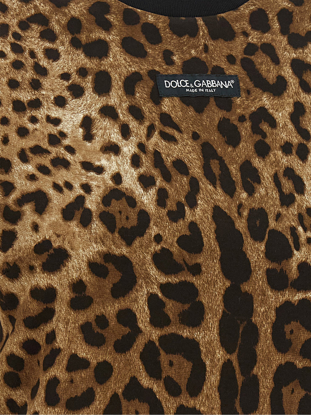 Dolce & Gabbana Women 'Leo' Cropped T-Shirt DOLCE & GABBANA