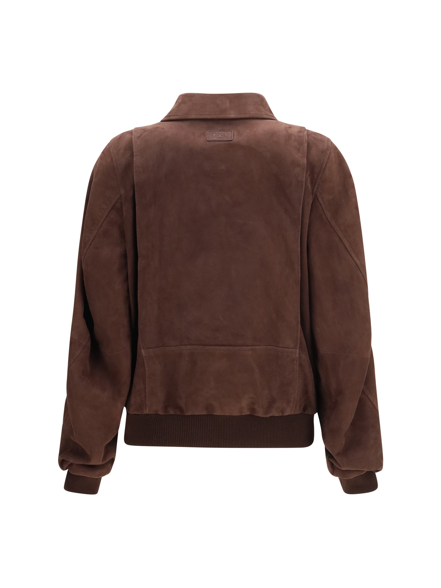 Loewe Women Suede Goatskin Bomber Jacket LOEWE