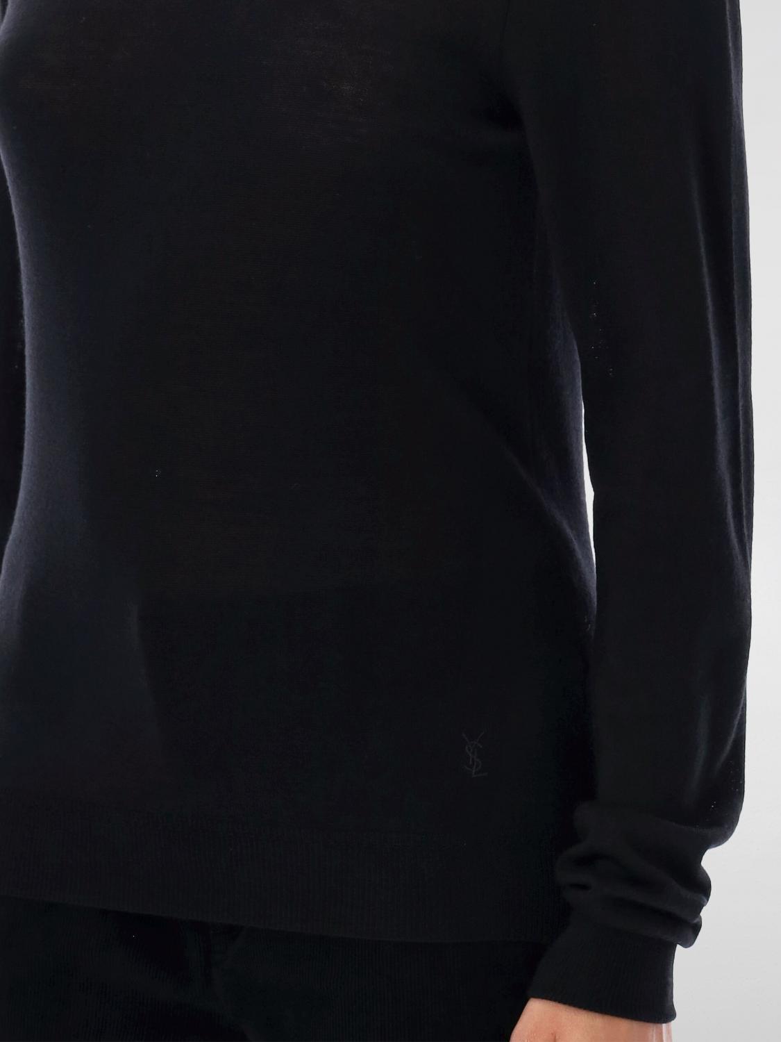 Saint Laurent Sweater Woman Black SAINT LAURENT