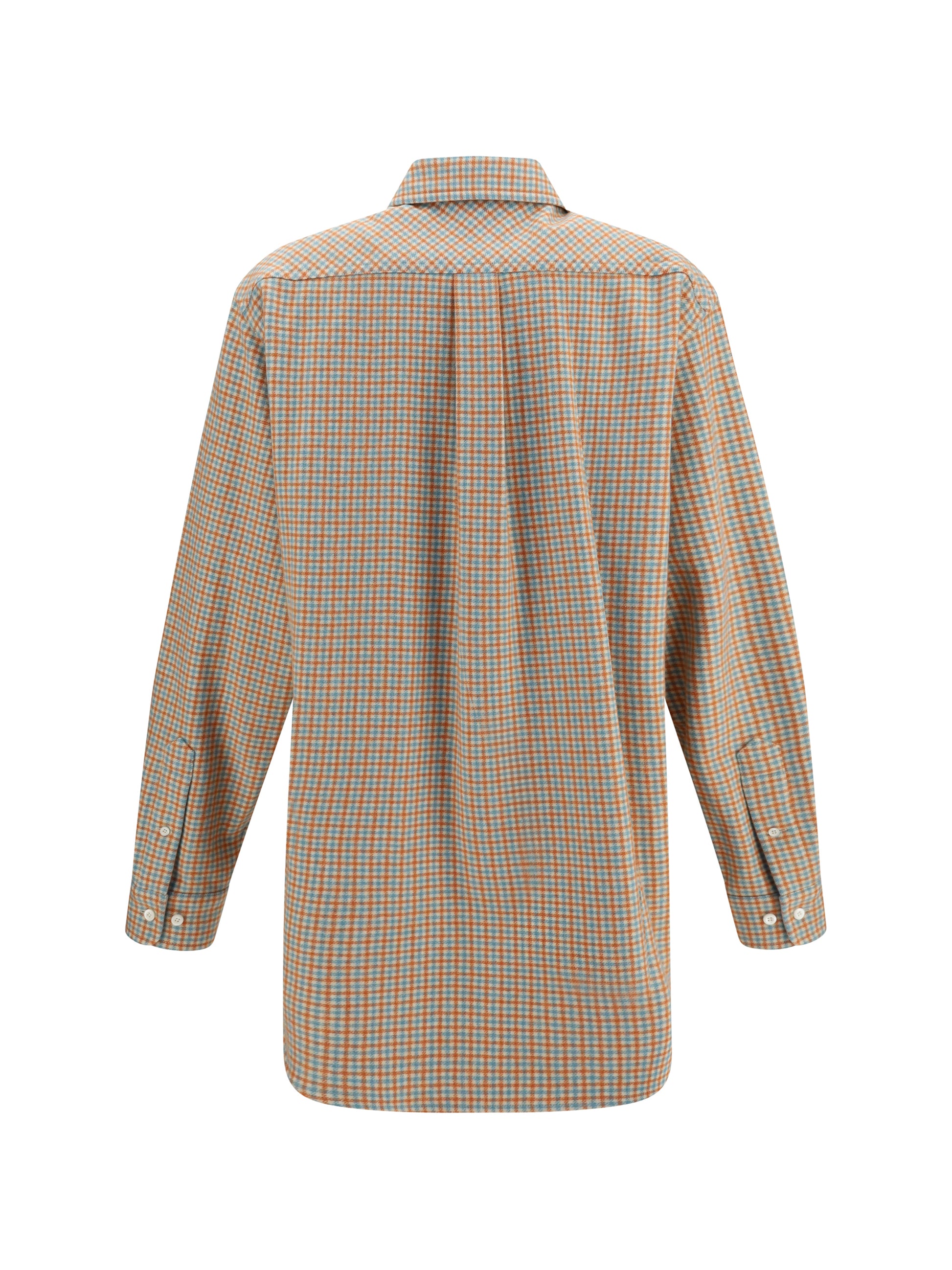 Miu Miu Women Virgin Wool-Blend Shirt MIU MIU