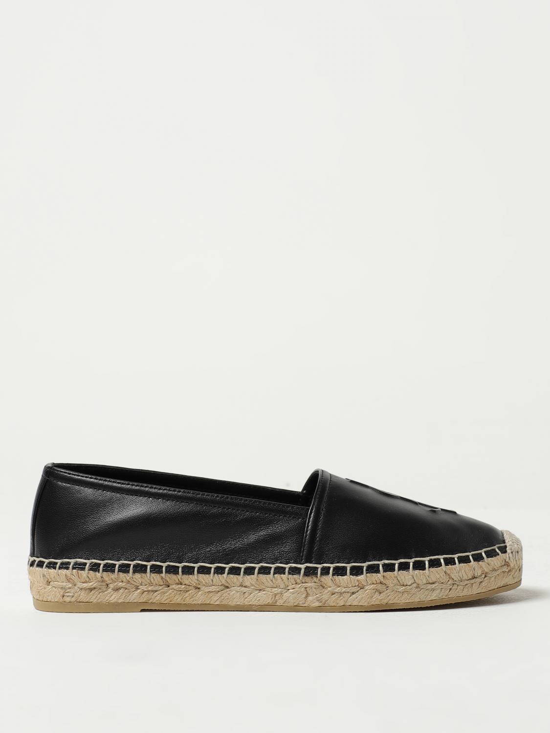 Saint Laurent Espadrille Woman Black