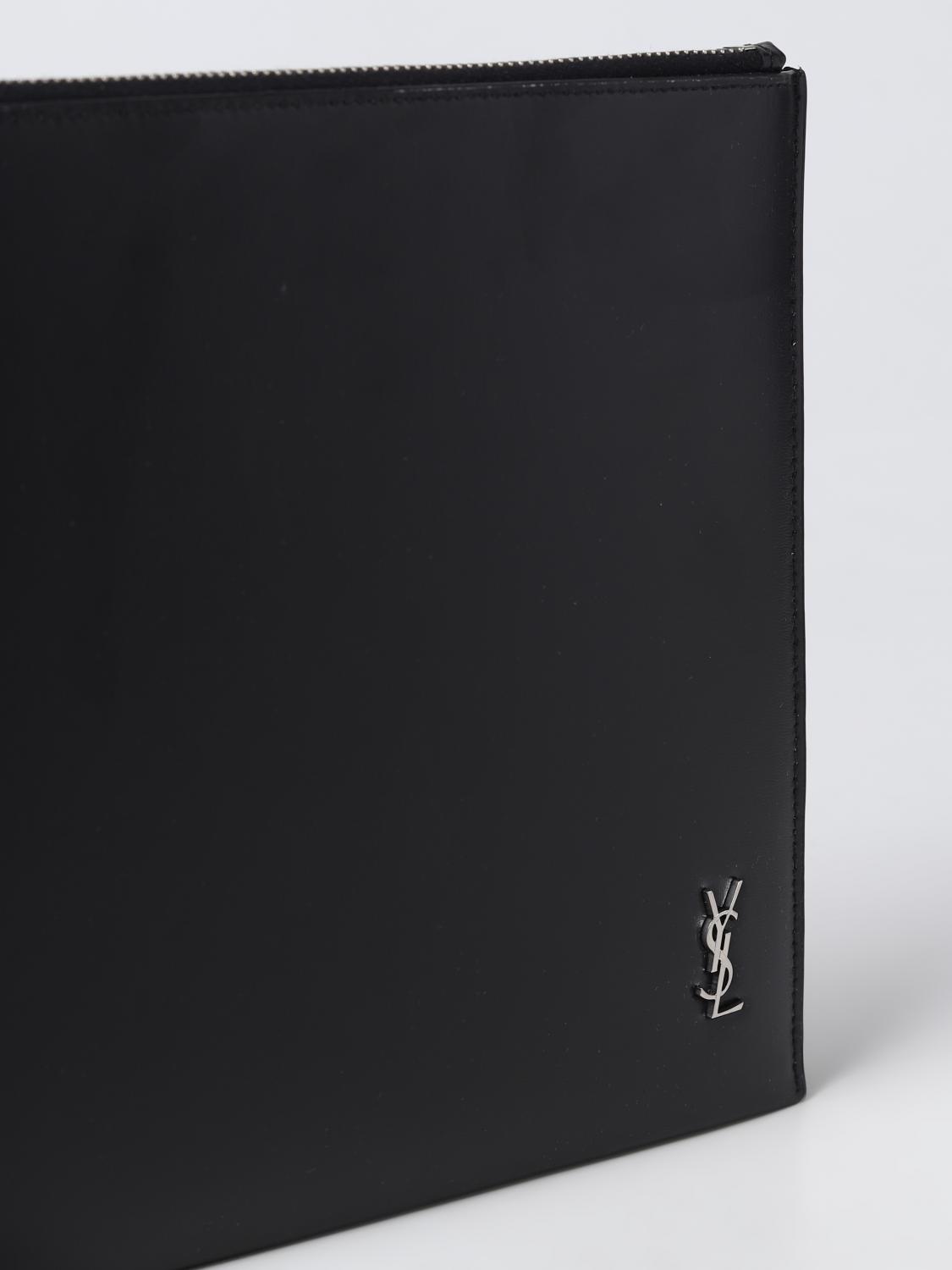 Saint Laurent Briefcase Men Black SAINT LAURENT