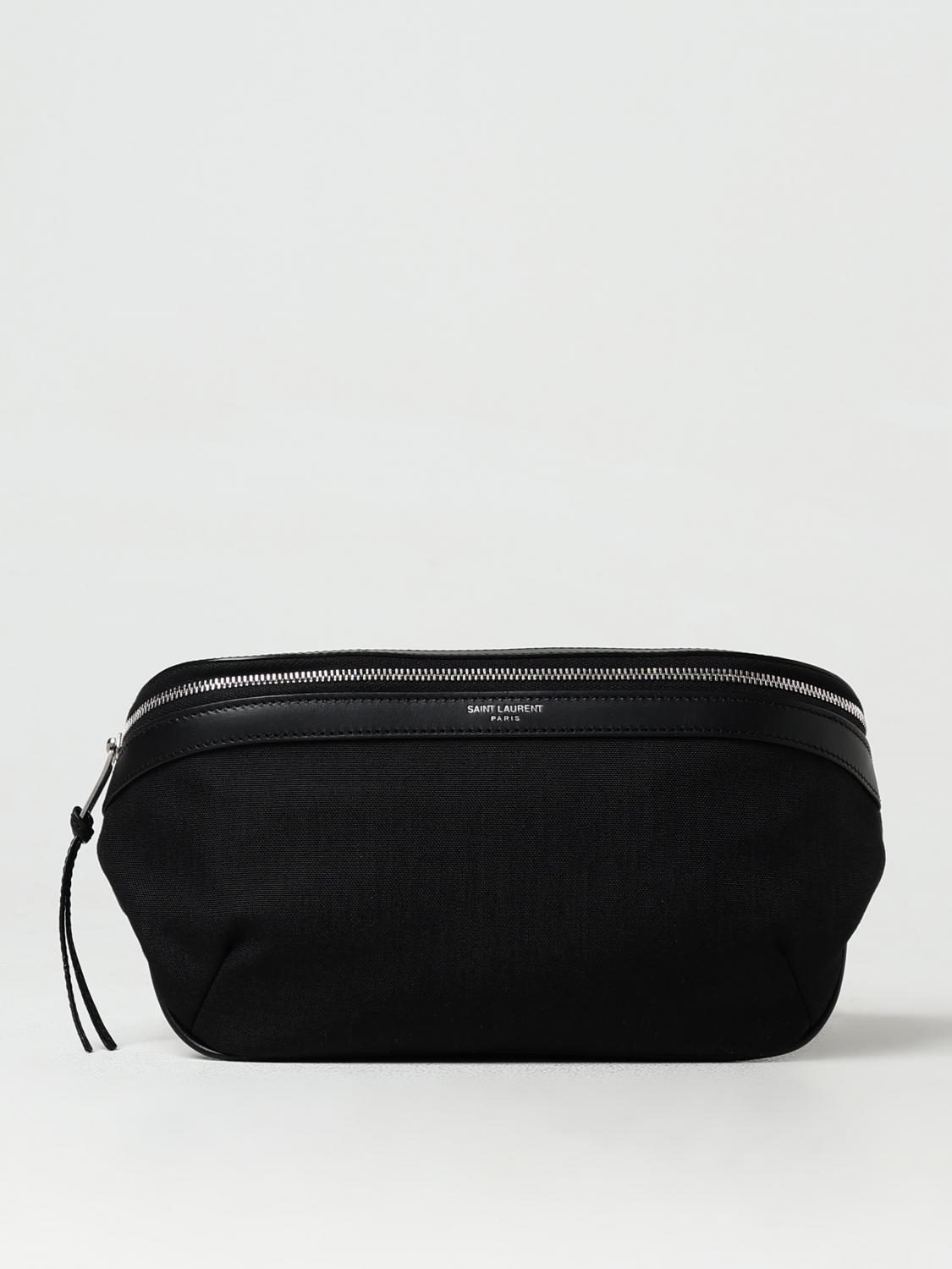 Saint Laurent Belt Bag Men Black SAINT LAURENT