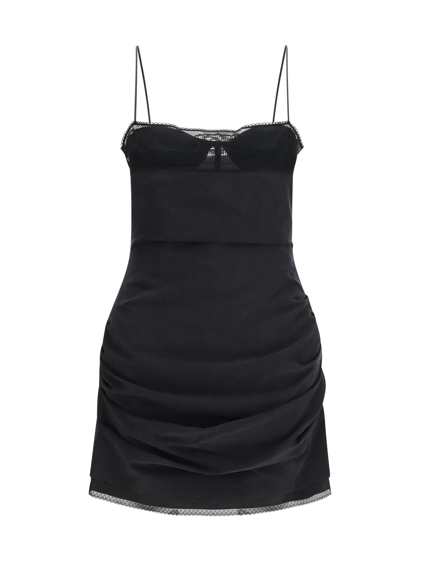 Magda Butrym Women Corset Dress With Lace Neckline