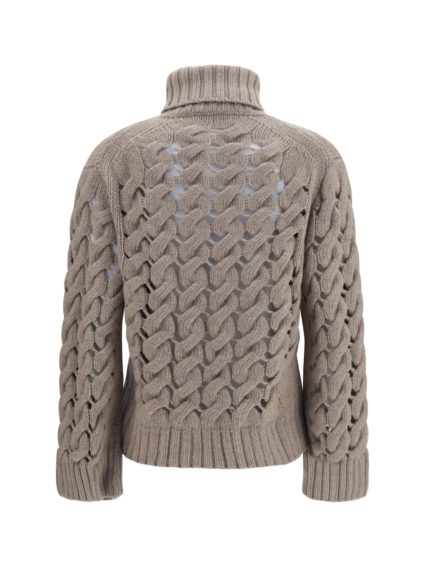 P.A.R.O.S.H. Women Perforated Turtleneck Sweater P.A.R.O.S.H.