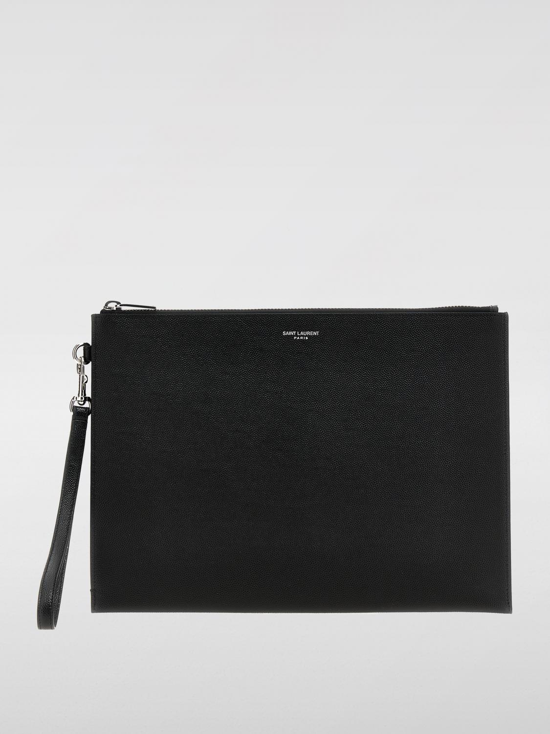 Saint Laurent Briefcase Men Black SAINT LAURENT