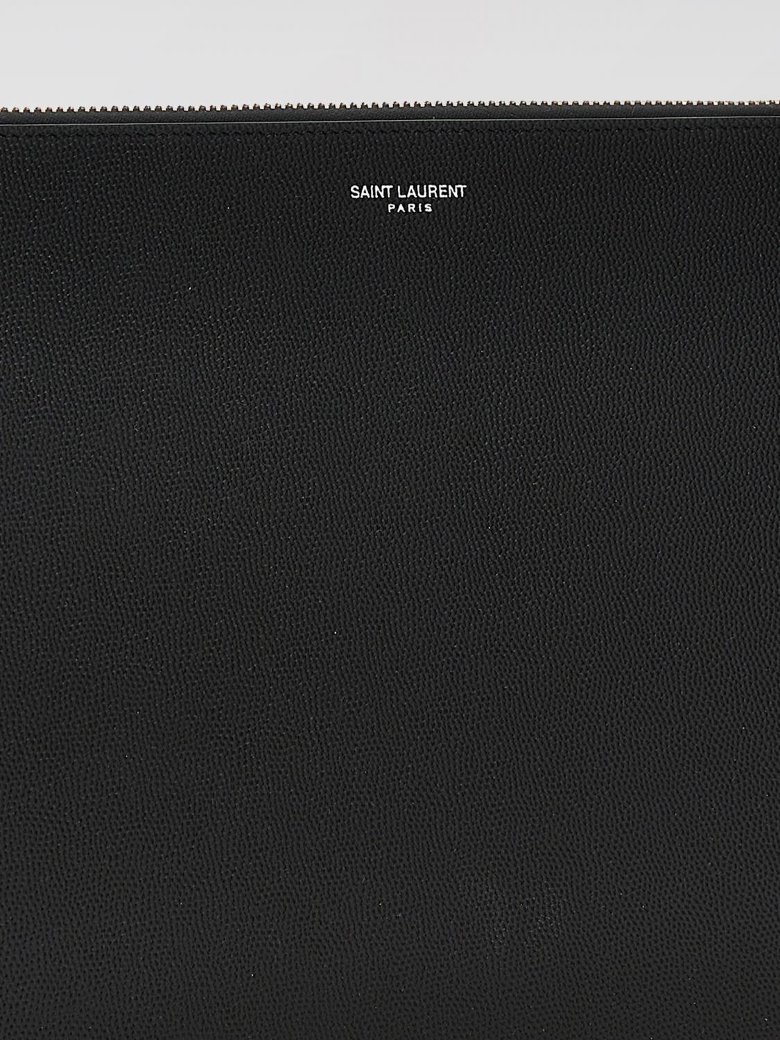Saint Laurent Briefcase Men Black SAINT LAURENT