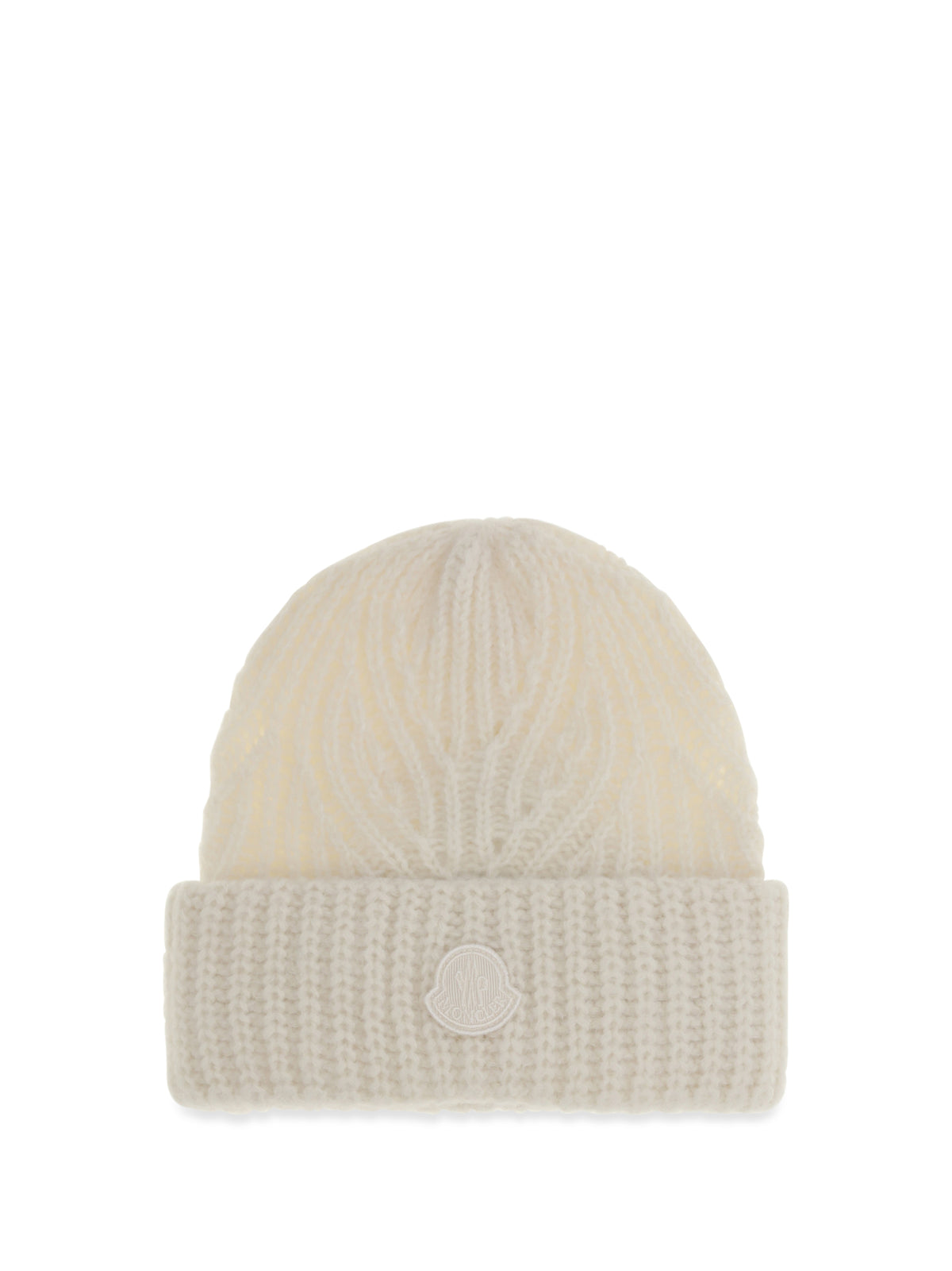 Moncler Women Alpaca-Blend Cable-Knit Beanie MONCLER
