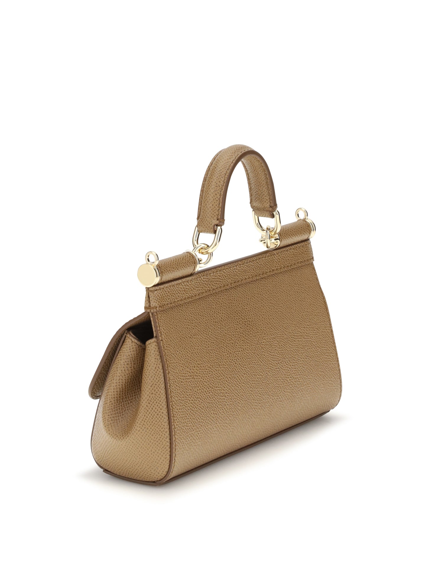 Dolce & Gabbana Women Sicily Small Leather Handbag DOLCE & GABBANA