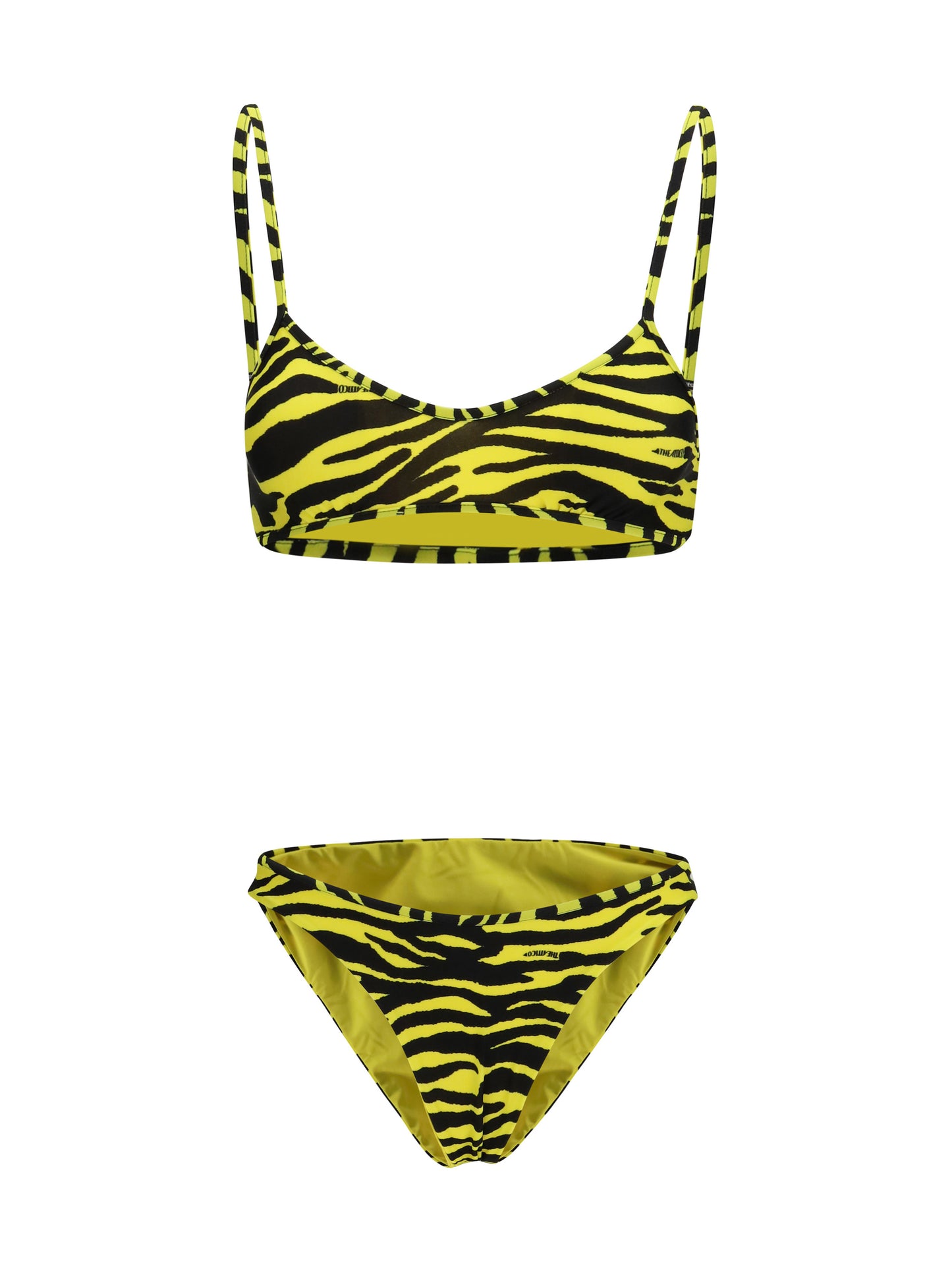 The Attico Women Zebra-Print Bikini THE ATTICO