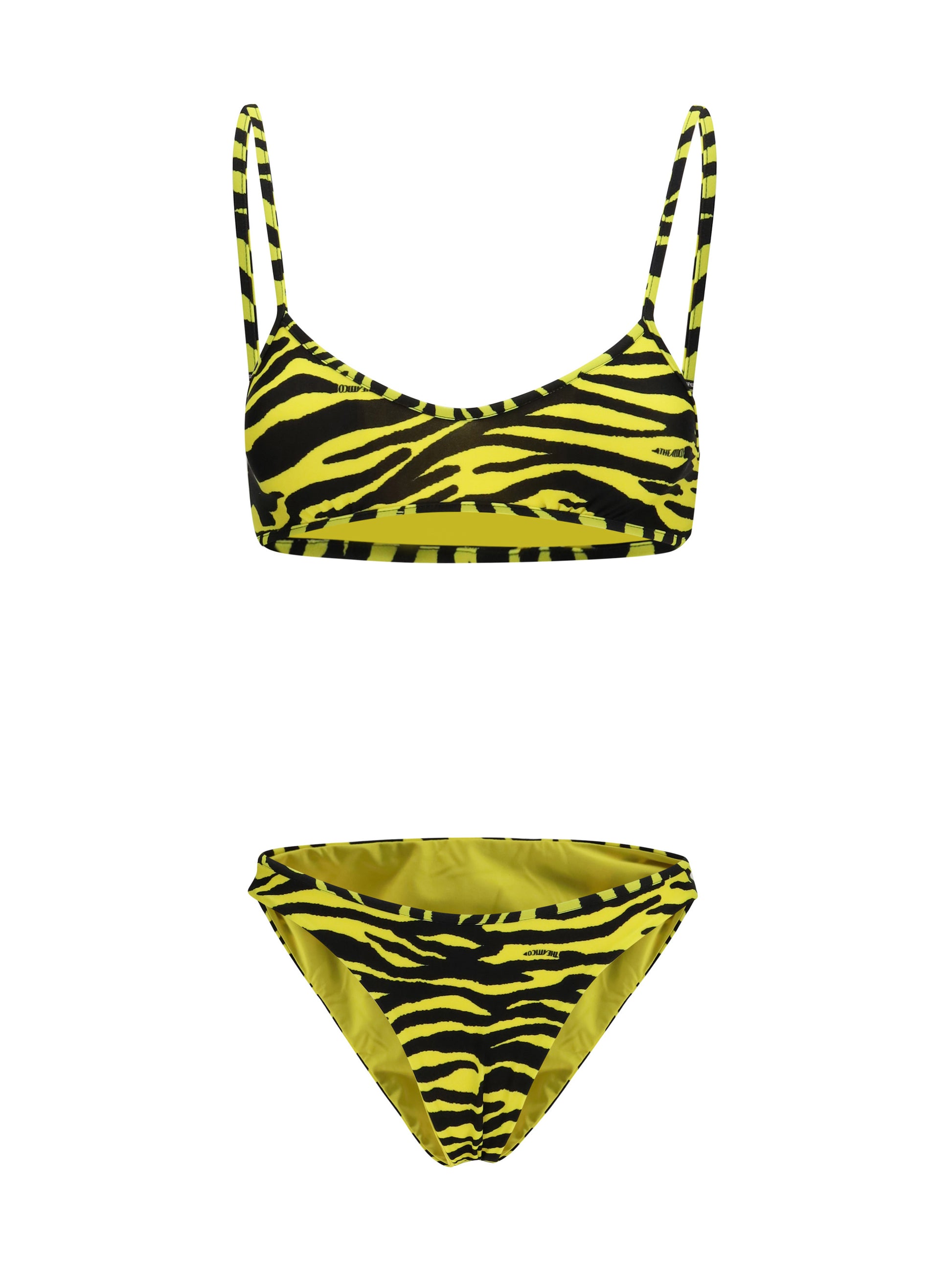 The Attico Women Zebra-Print Bikini THE ATTICO