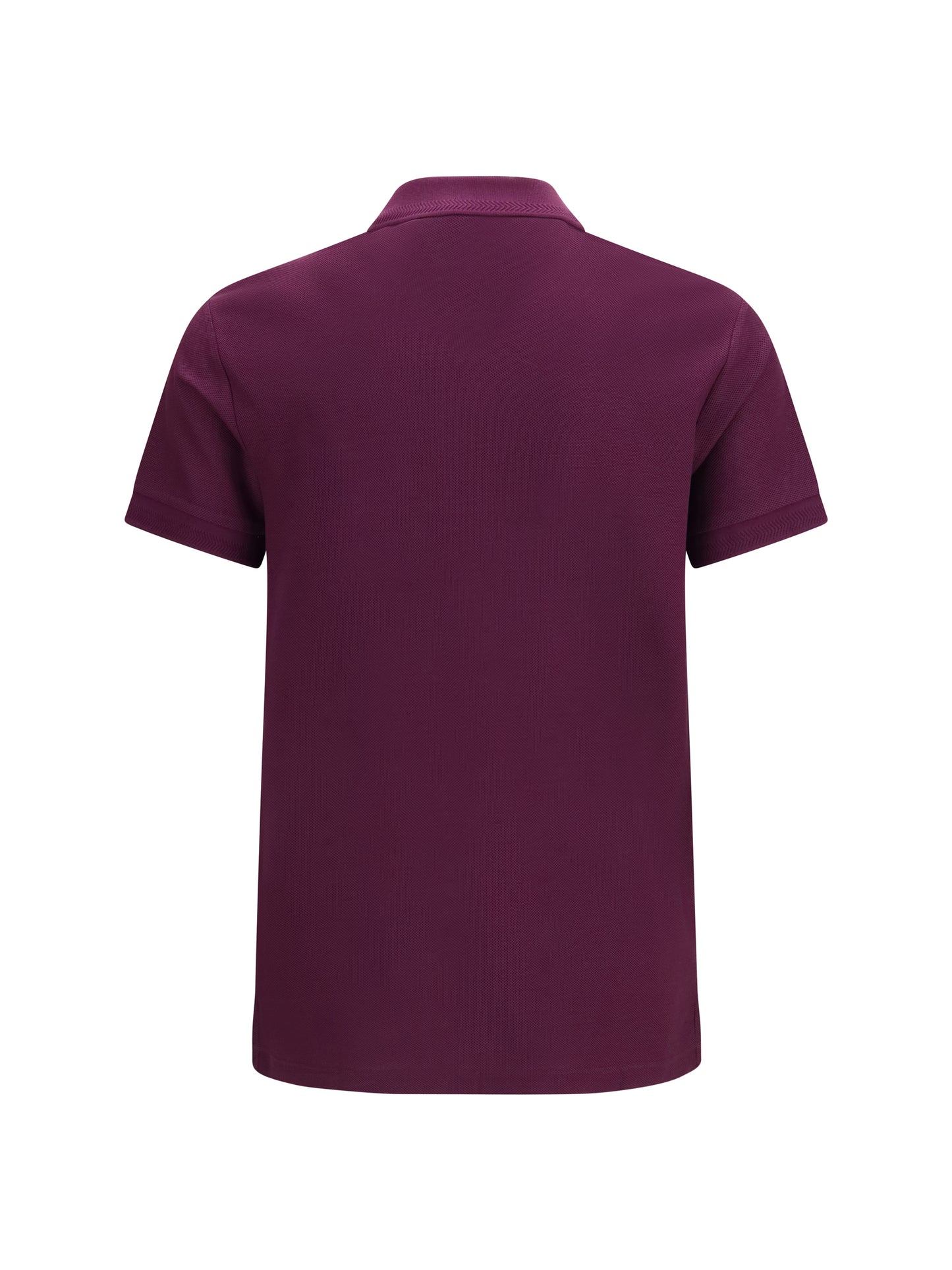 Burberry Men Cotton Polo Shirt With Embroidered Logo BURBERRY