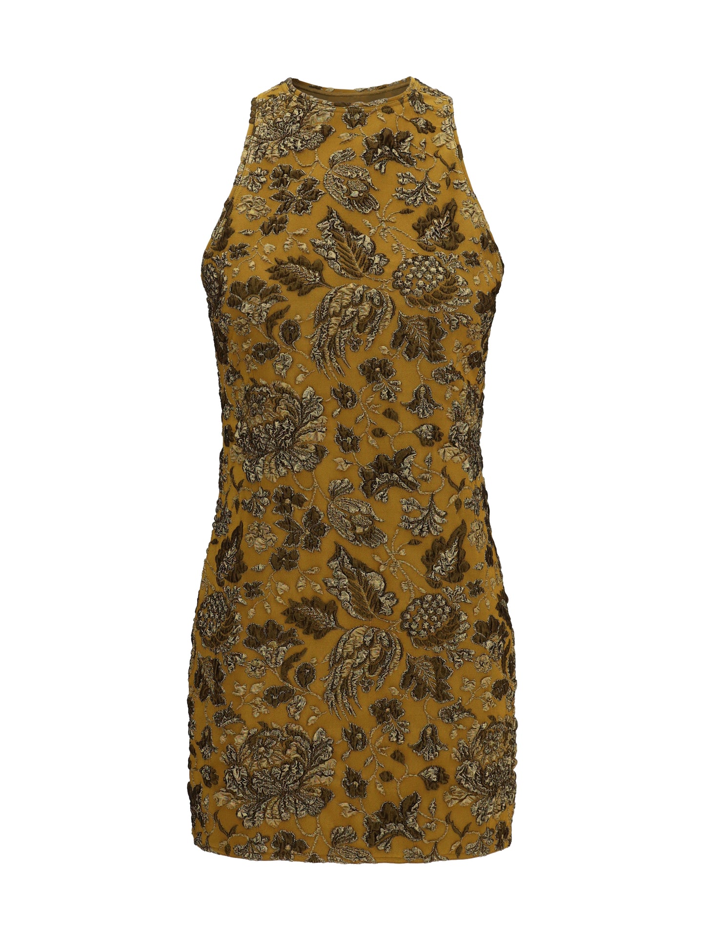 Saint Laurent Women Back-Cross Mini Dress SAINT LAURENT