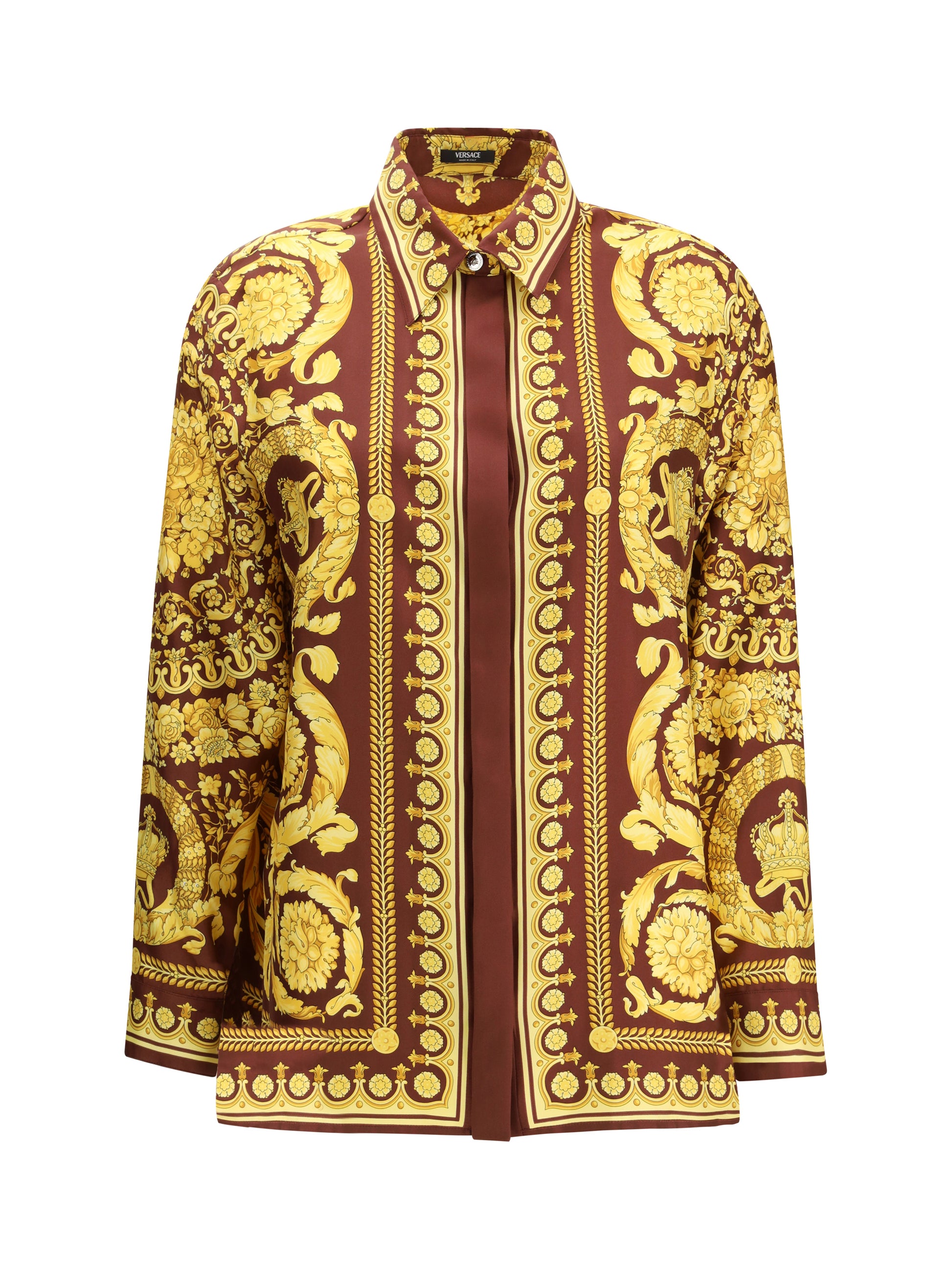 Versace Women Printed Silk Shirt VERSACE