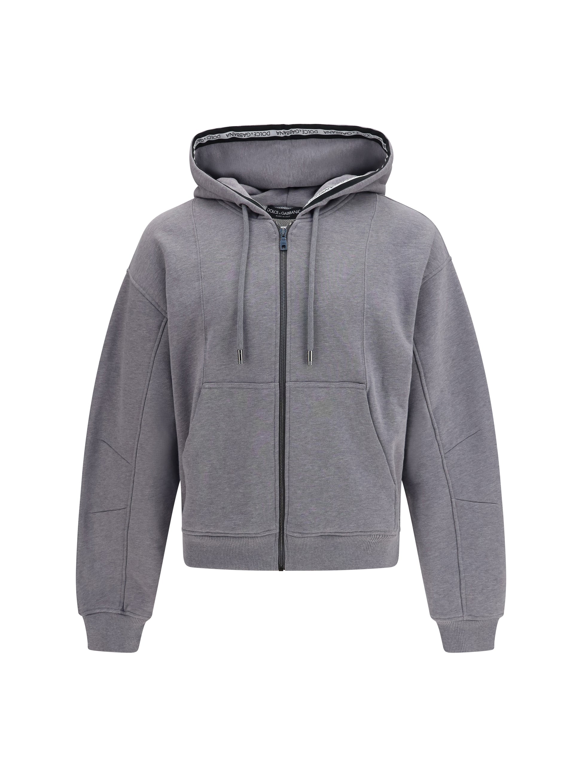 Dolce & Gabbana Men Cotton Hoodie DOLCE & GABBANA