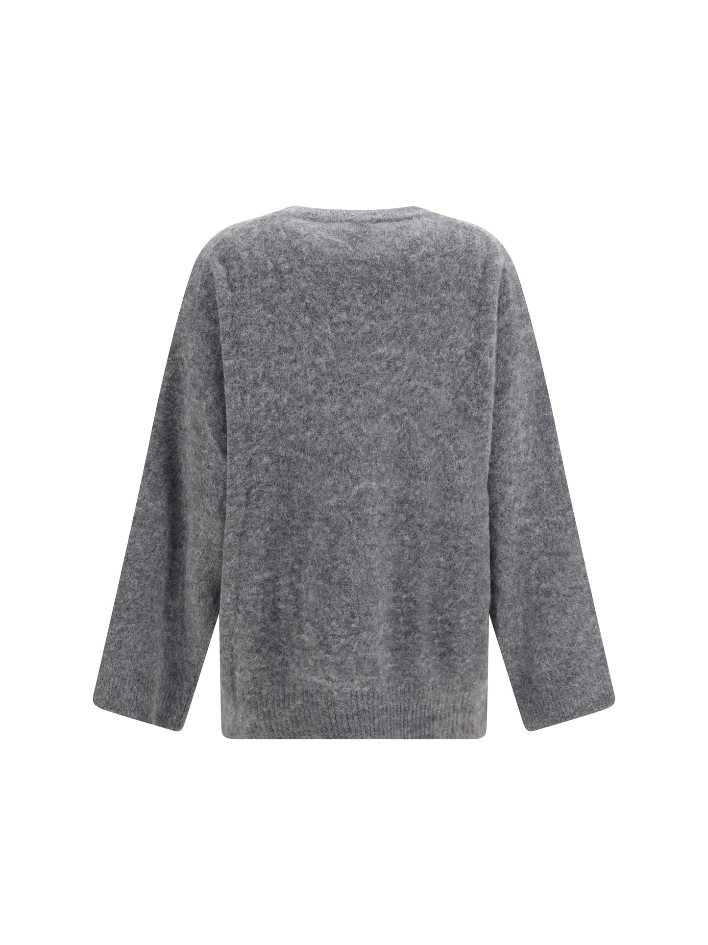 Ganni Women Mushroom Teddy Alpaca-Blend Sweater GANNI