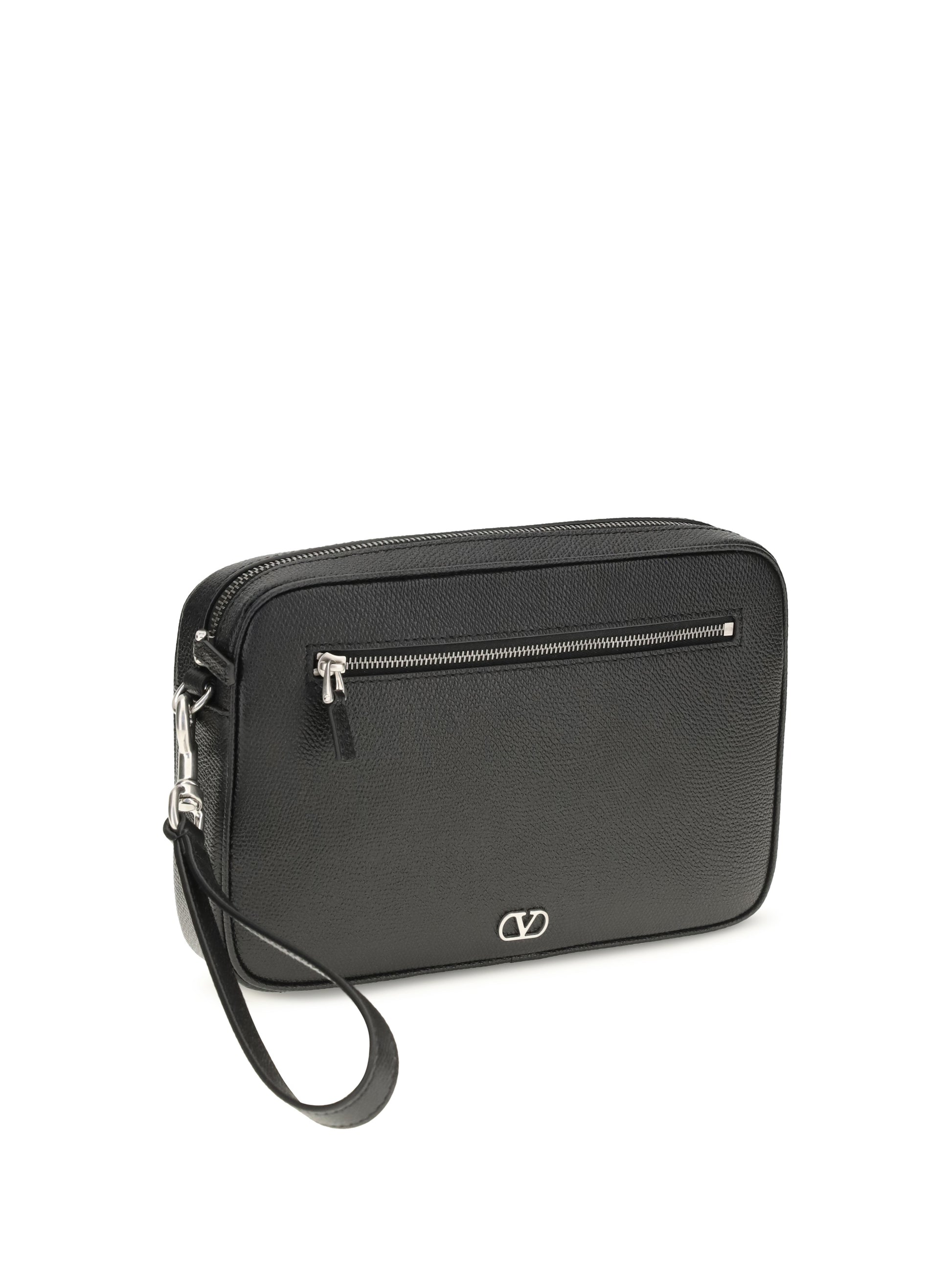Valentino Garavani Men Vlogo Signature Pouch VALENTINO GARAVANI