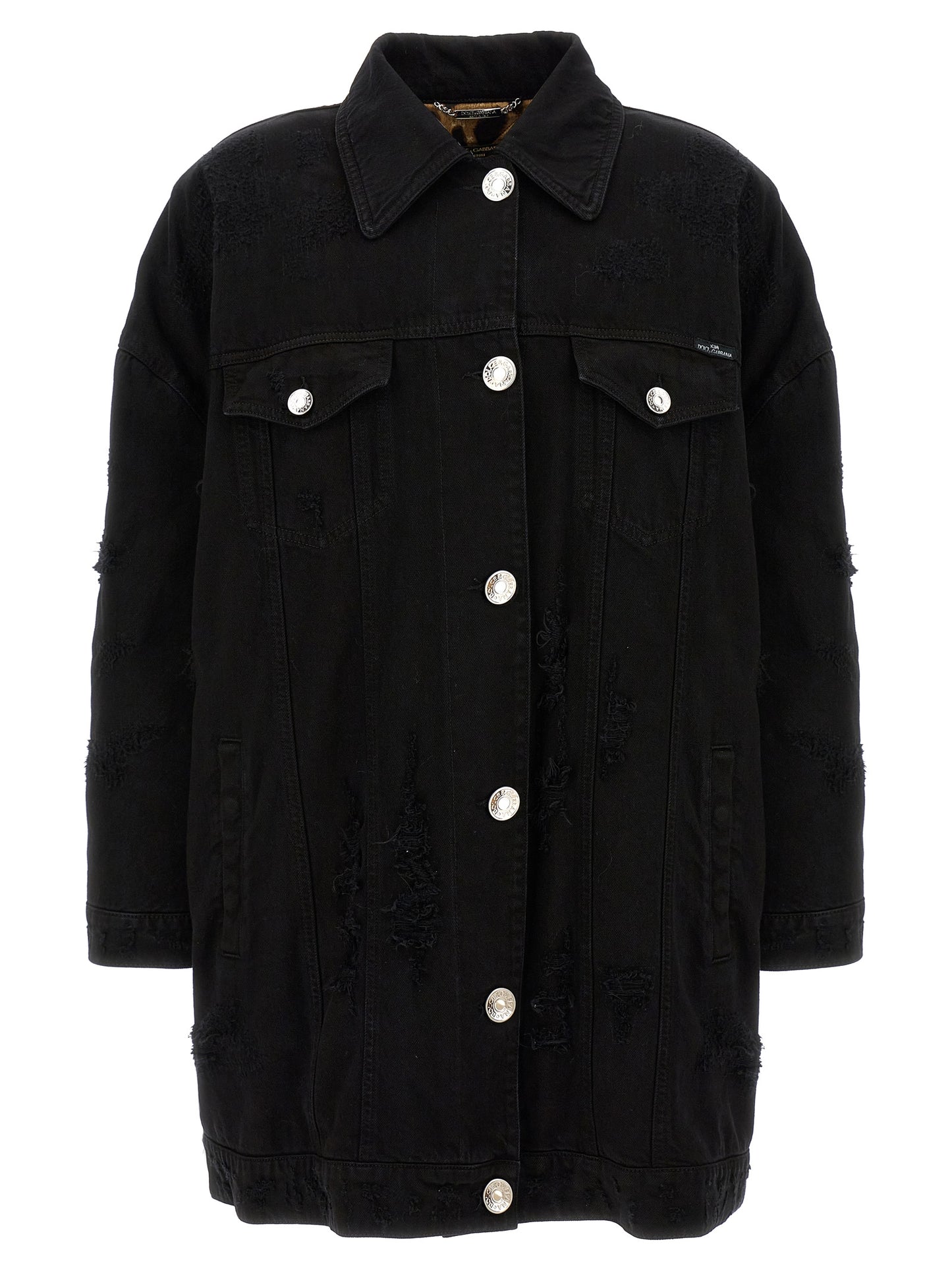 Dolce & Gabbana Women Denim Long Jacket DOLCE & GABBANA