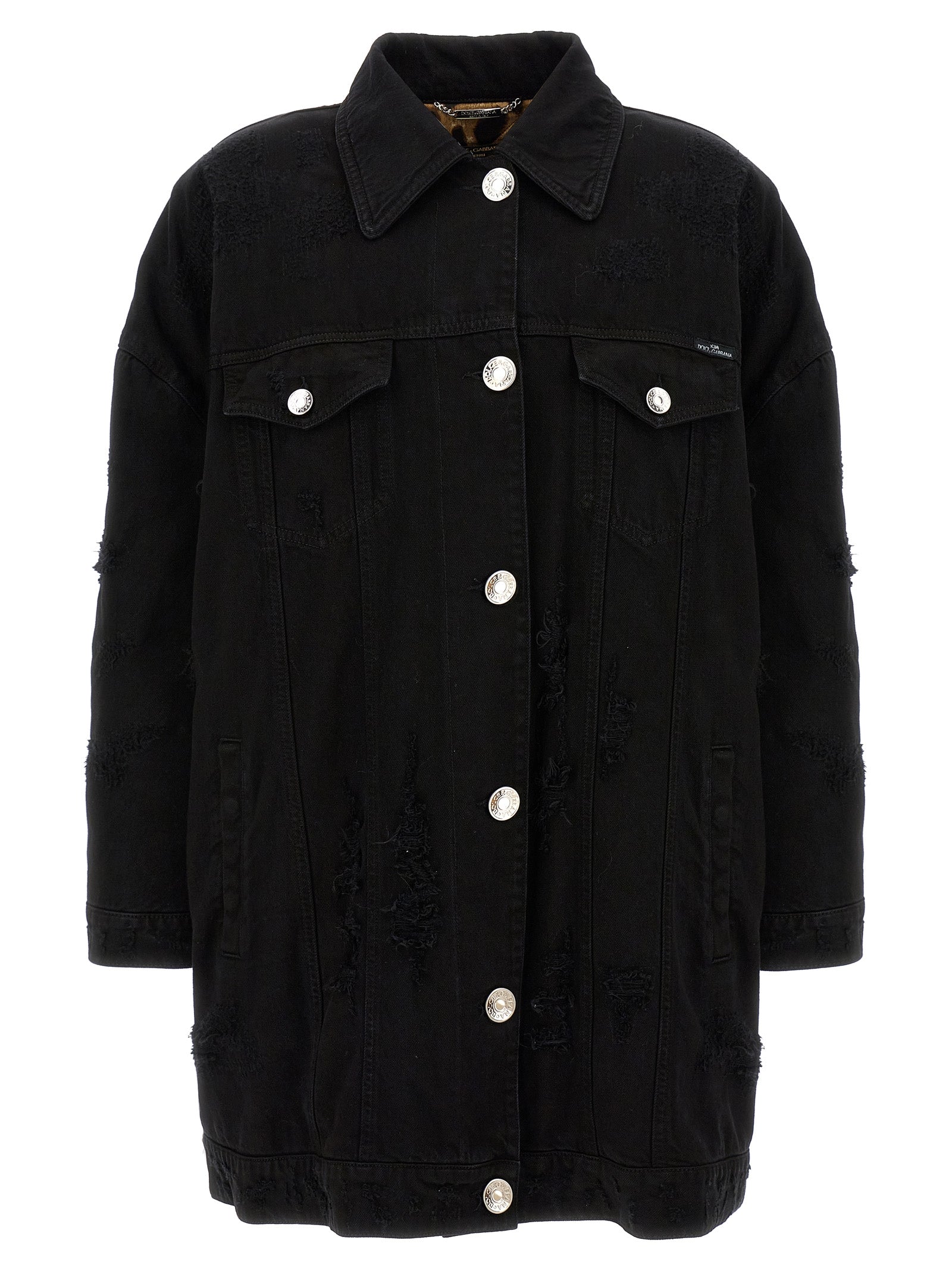 Dolce & Gabbana Women Denim Long Jacket DOLCE & GABBANA