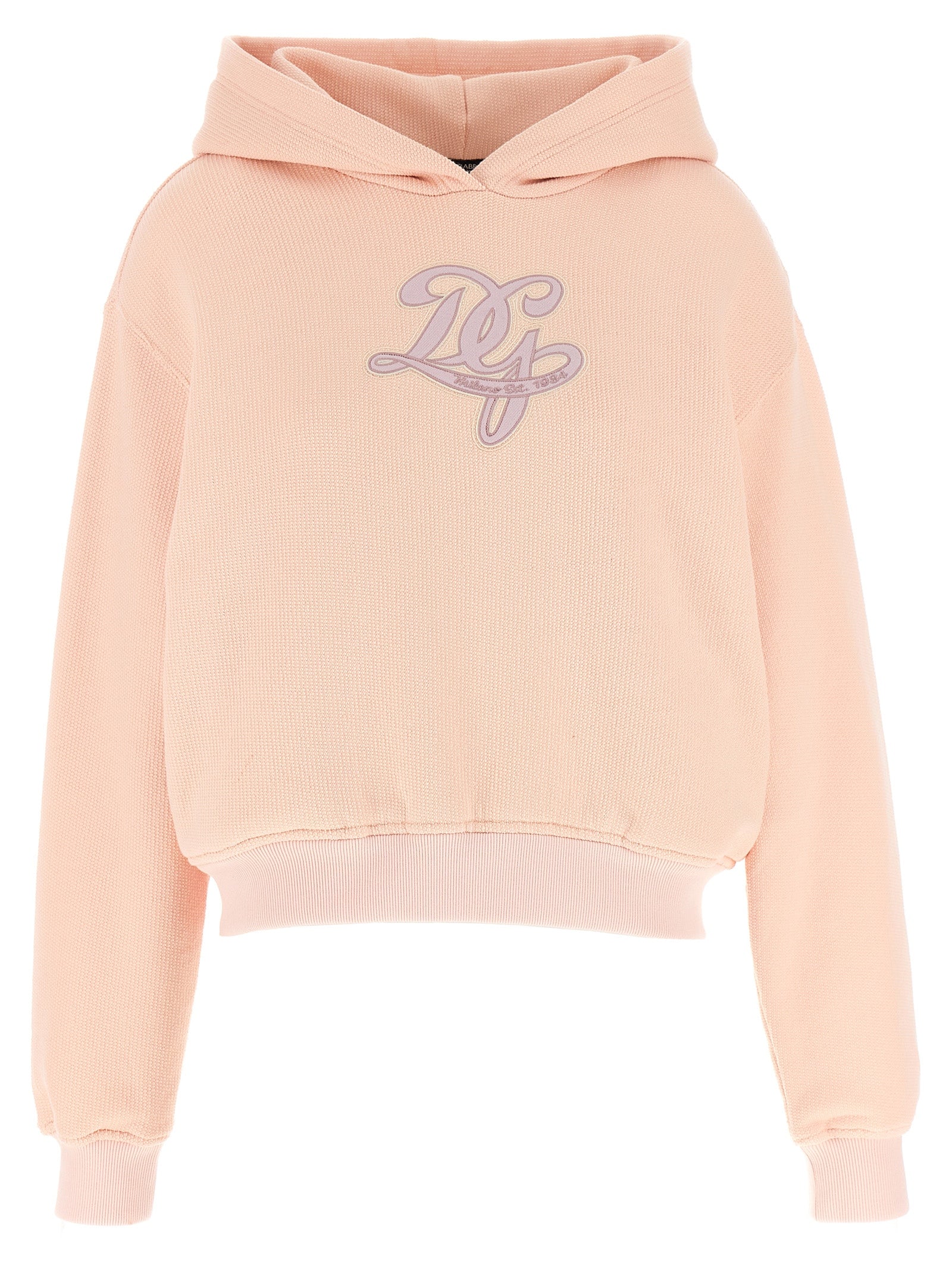 Dolce & Gabbana Women Logo Embroidery Hoodie DOLCE & GABBANA