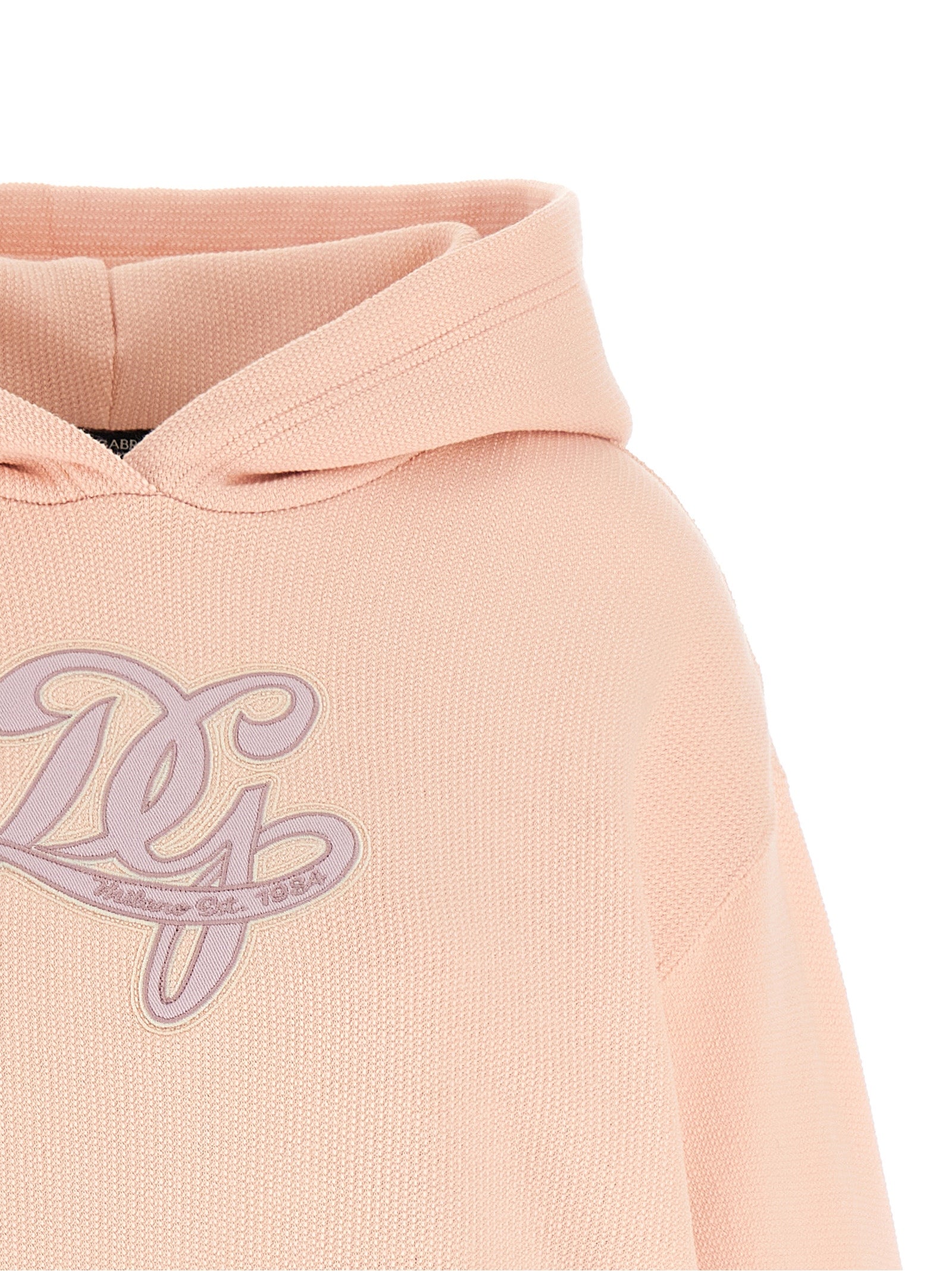 Dolce & Gabbana Women Logo Embroidery Hoodie DOLCE & GABBANA