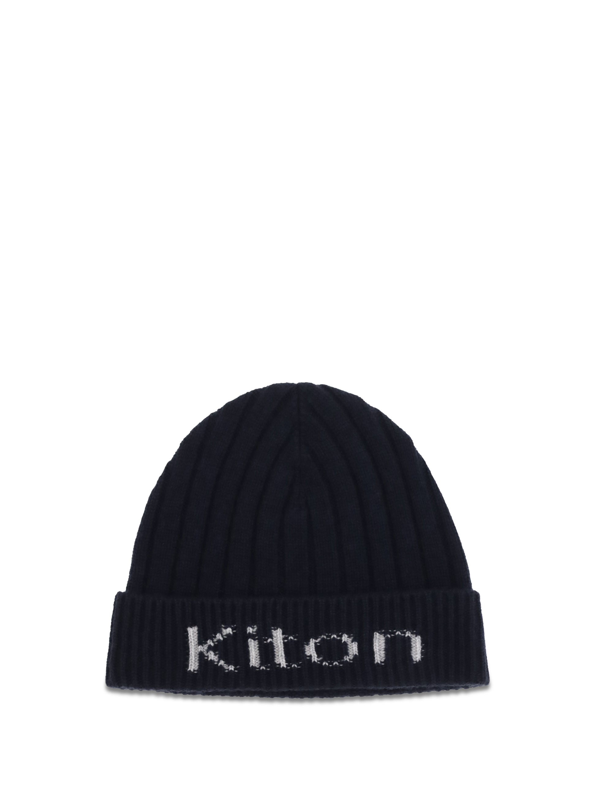 Kiton Men Wool Beanie Hat KITON