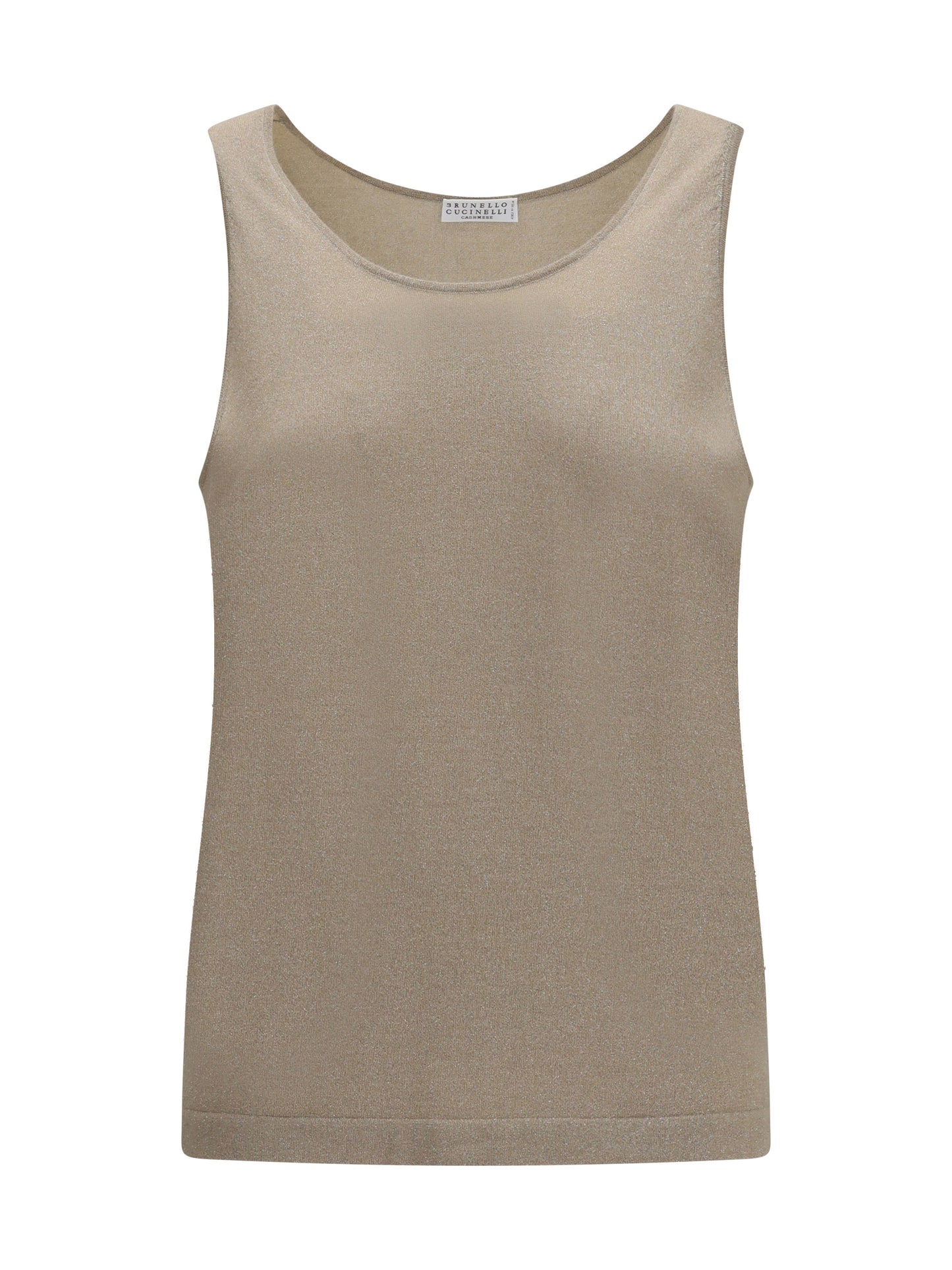 Brunello Cucinelli Women Luminous Knit Tank Top BRUNELLO CUCINELLI